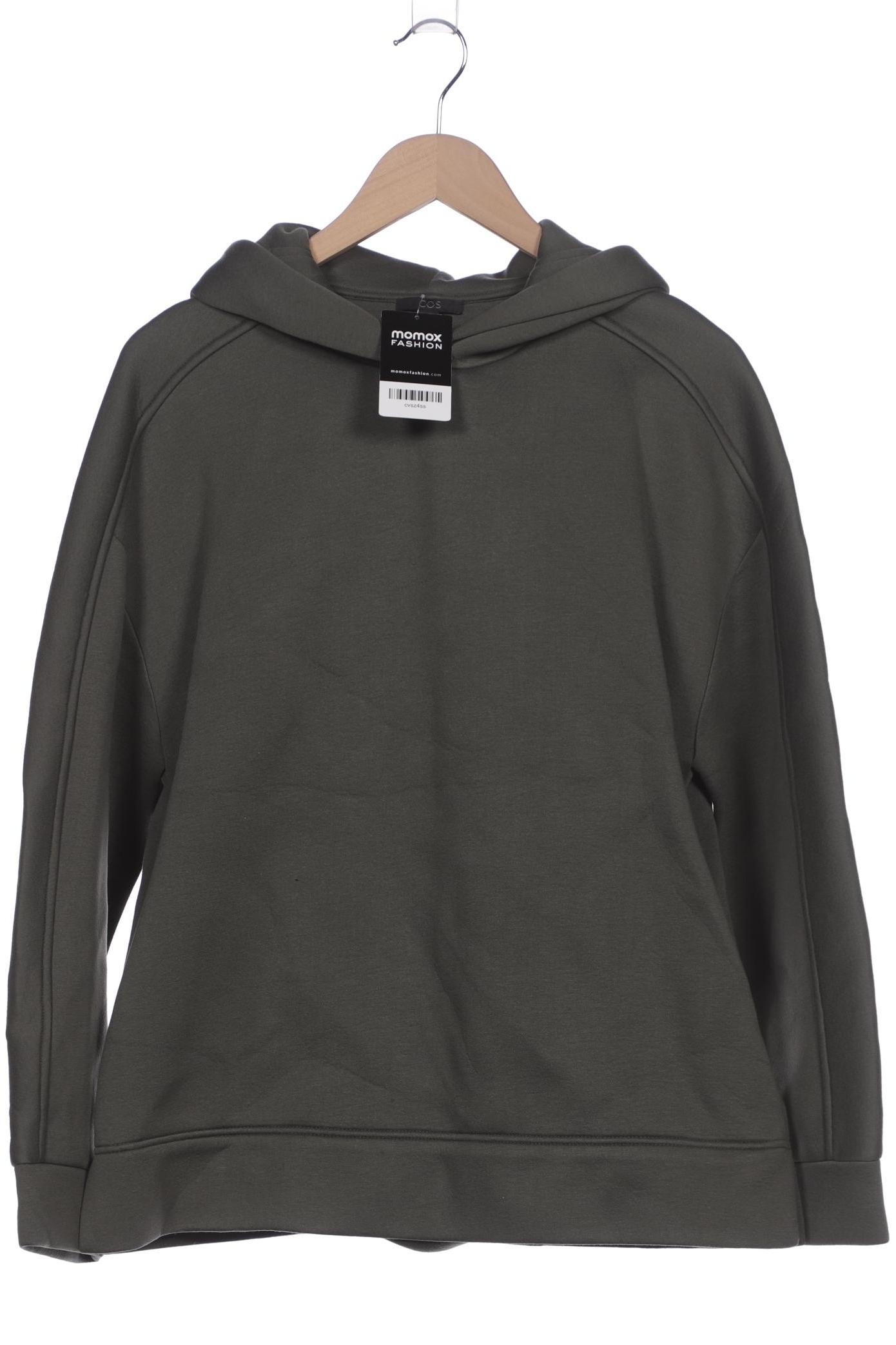 

COS Damen Kapuzenpullover, grün, Gr. 38
