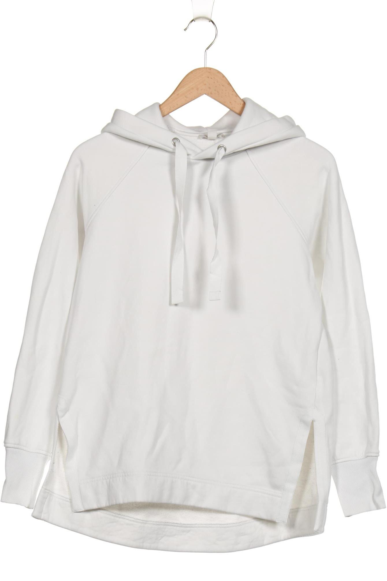 

COS Damen Kapuzenpullover, weiß, Gr. 34