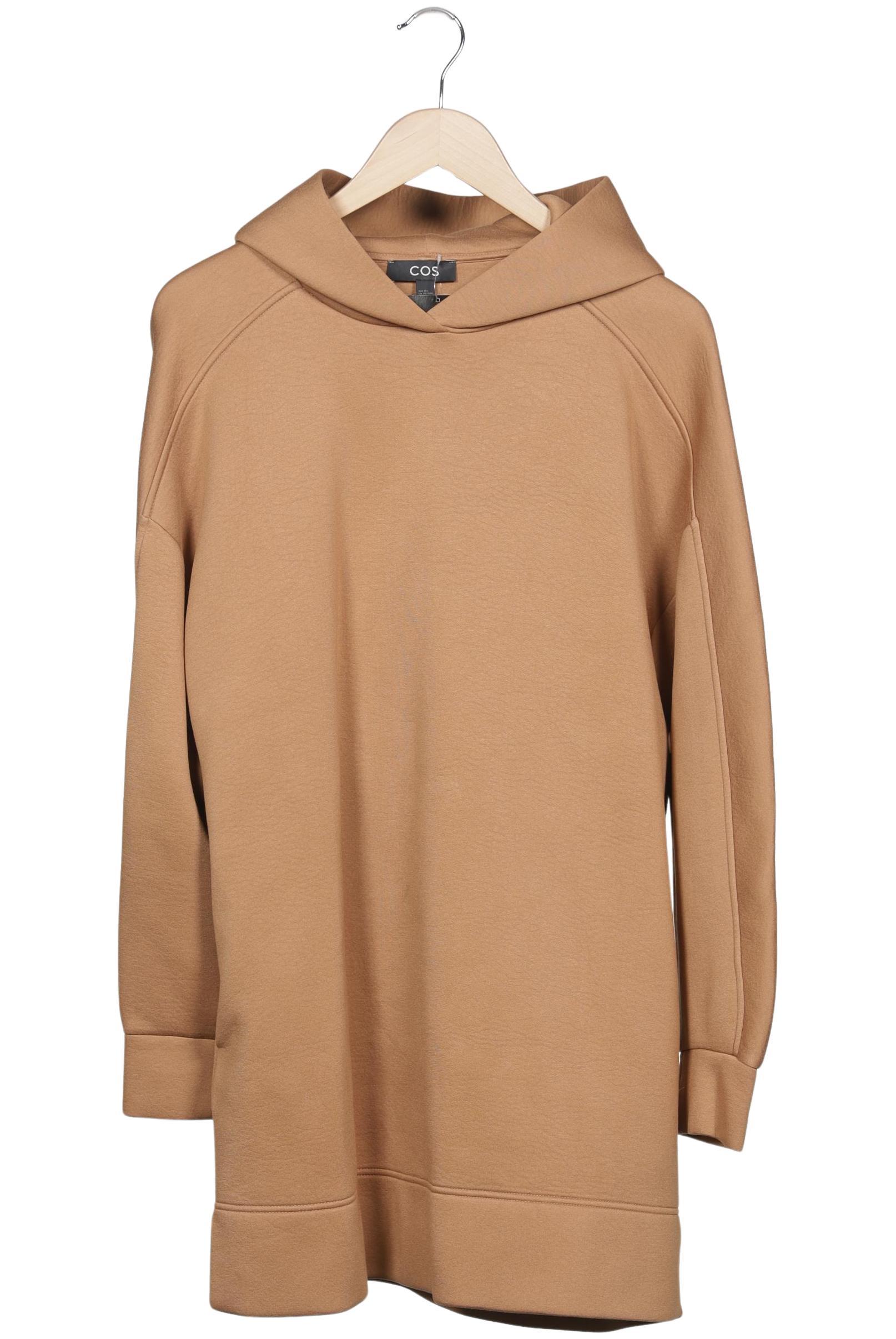 

COS Damen Kapuzenpullover, beige, Gr. 38