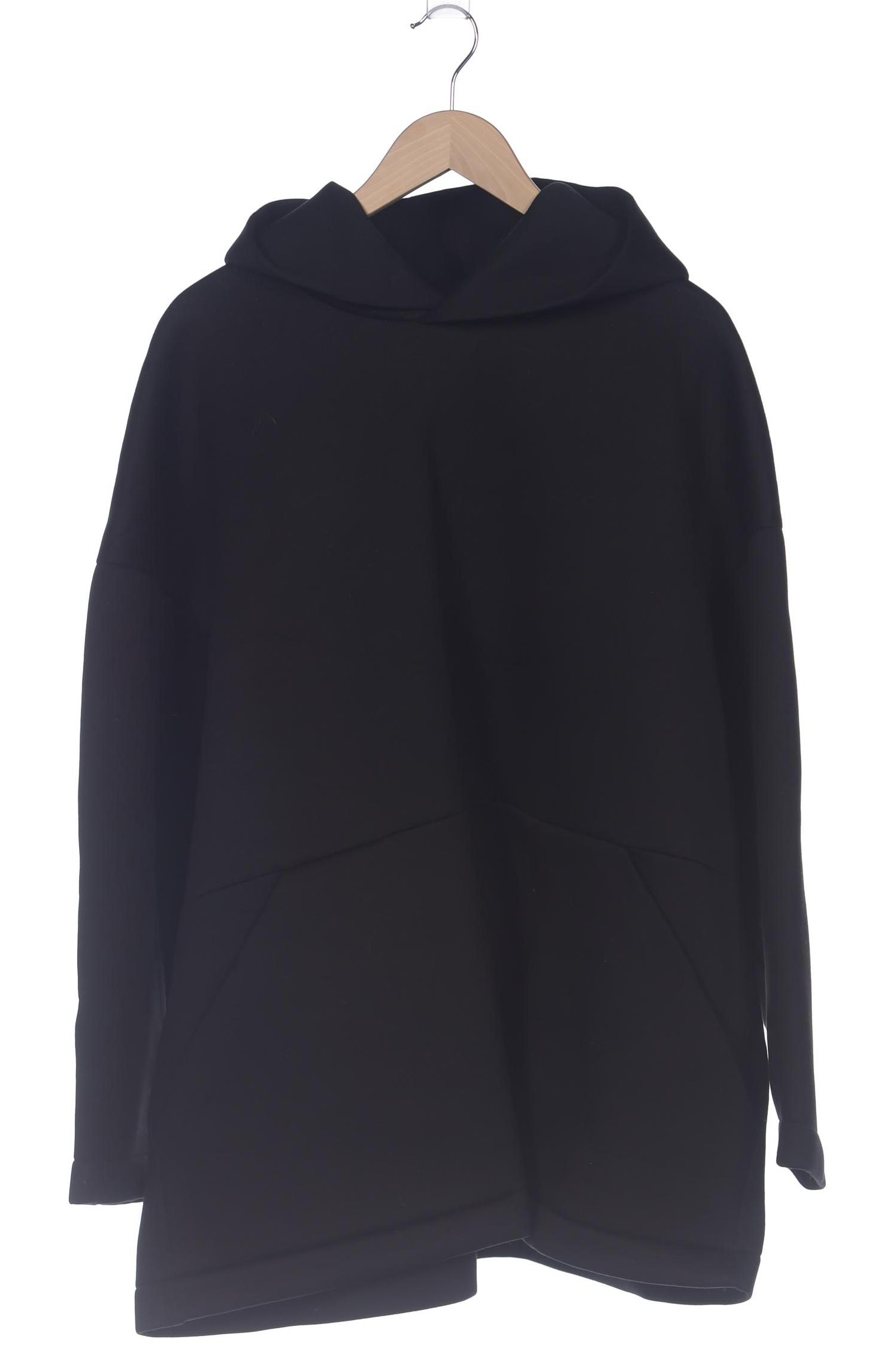 

COS Damen Kapuzenpullover, schwarz, Gr. 38