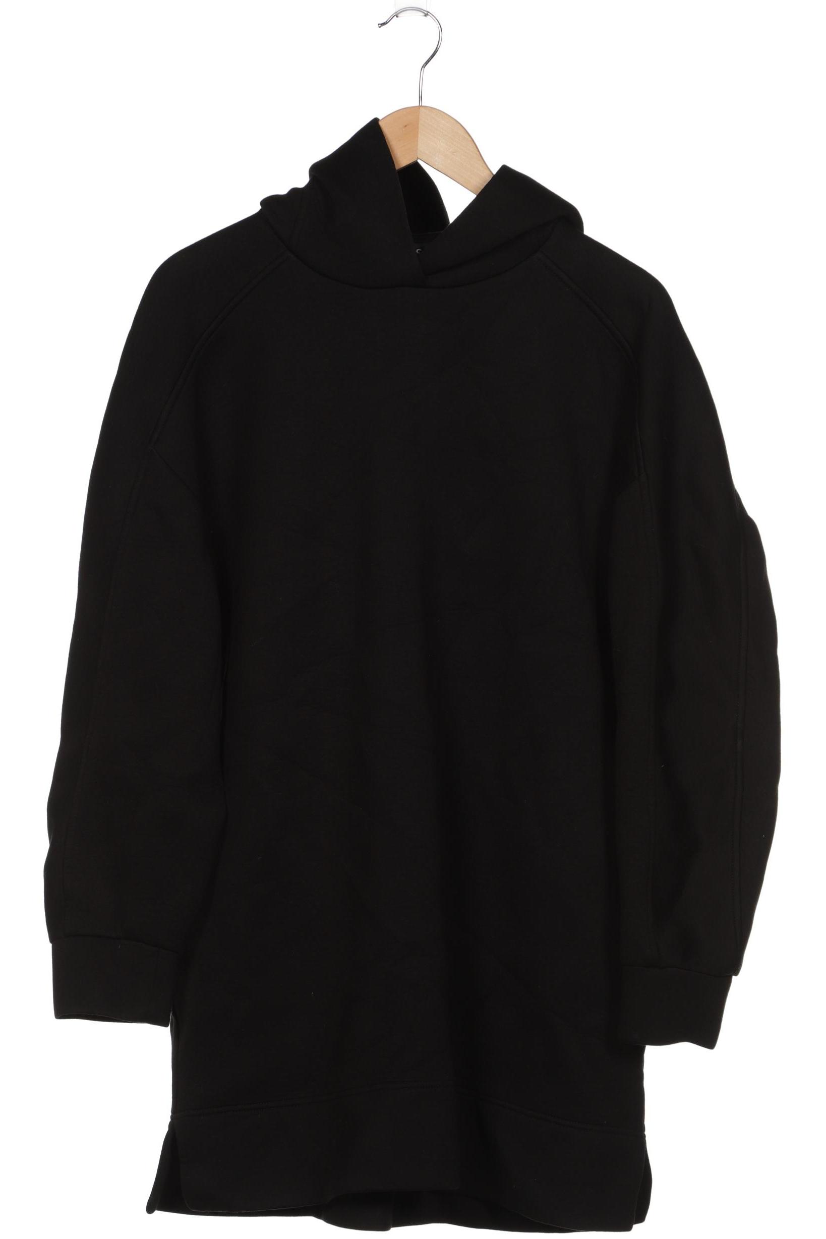

COS Damen Kapuzenpullover, schwarz, Gr. 38