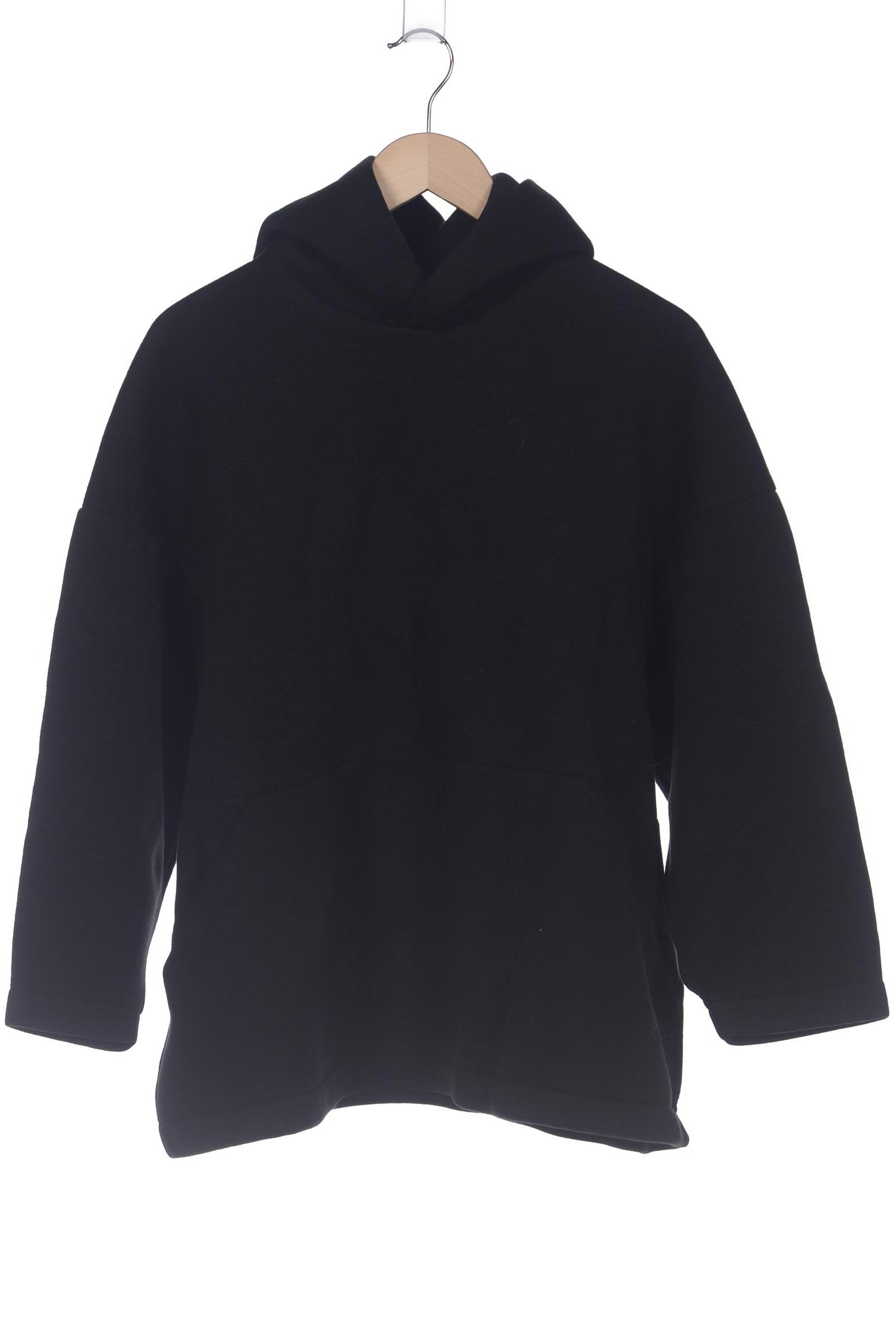 

COS Damen Kapuzenpullover, schwarz, Gr. 36