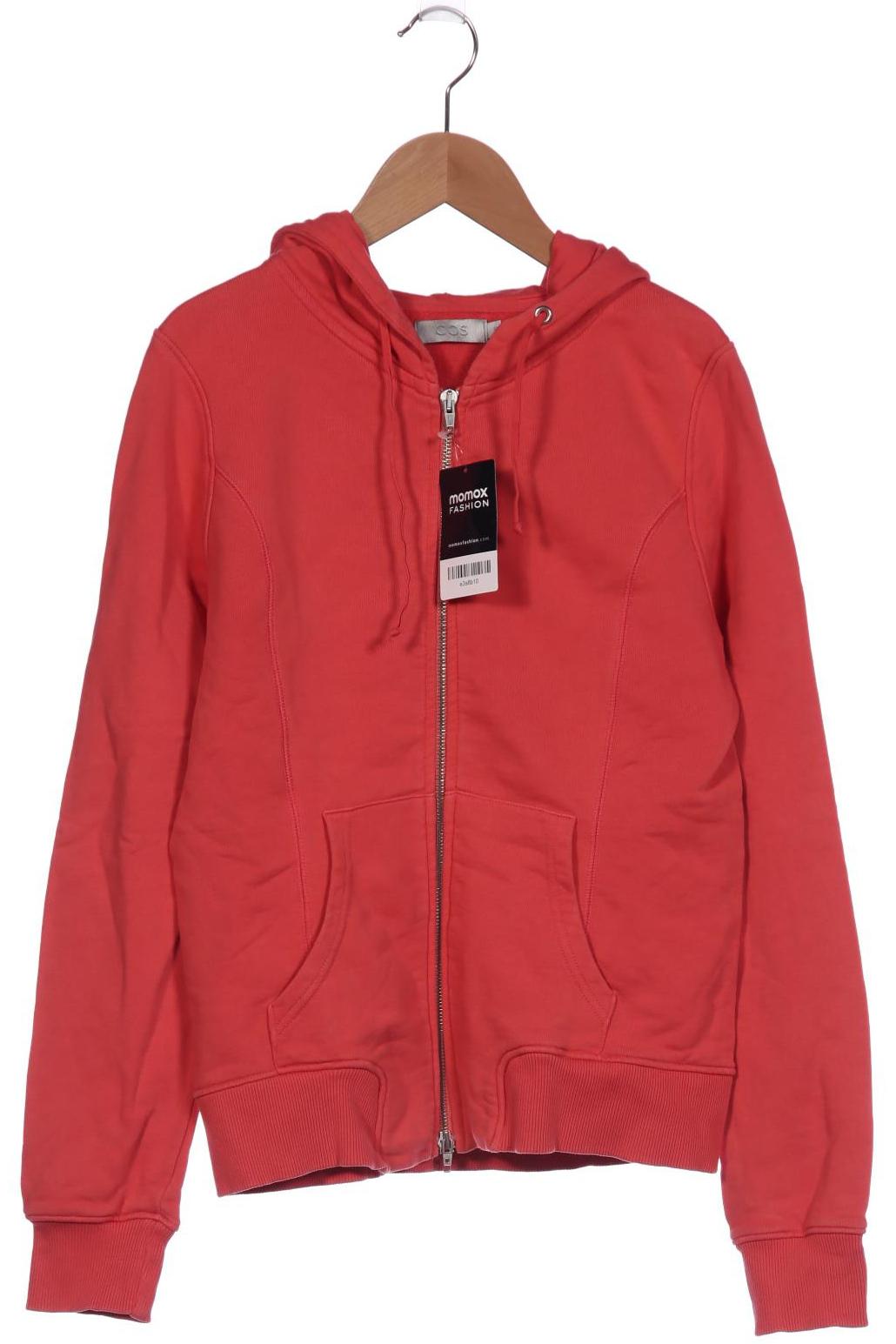 

COS Damen Kapuzenpullover, rot, Gr. 36