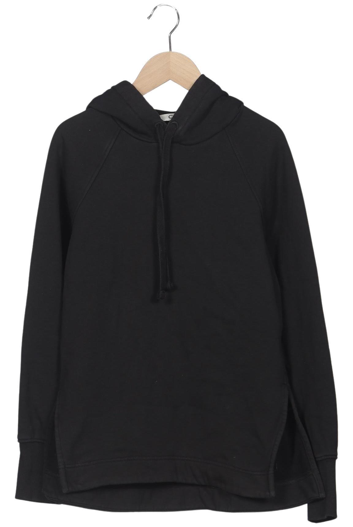 

COS Damen Kapuzenpullover, schwarz, Gr. 34