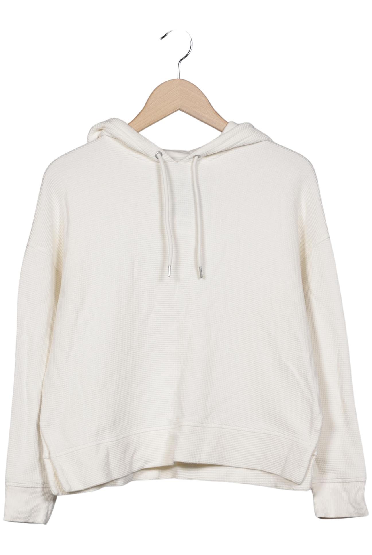 

COS Damen Kapuzenpullover, cremeweiß, Gr. 36
