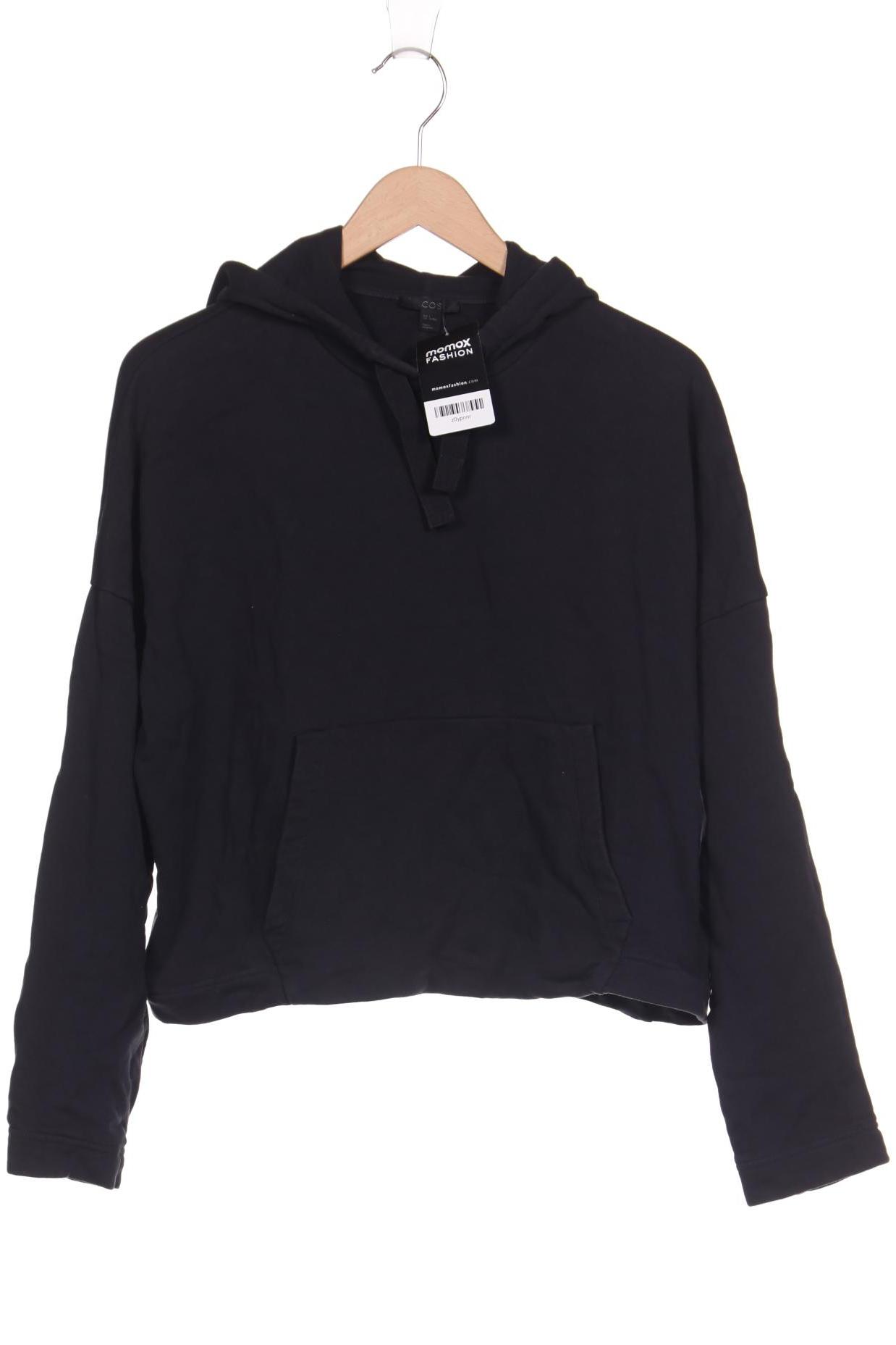 

COS Damen Kapuzenpullover, schwarz