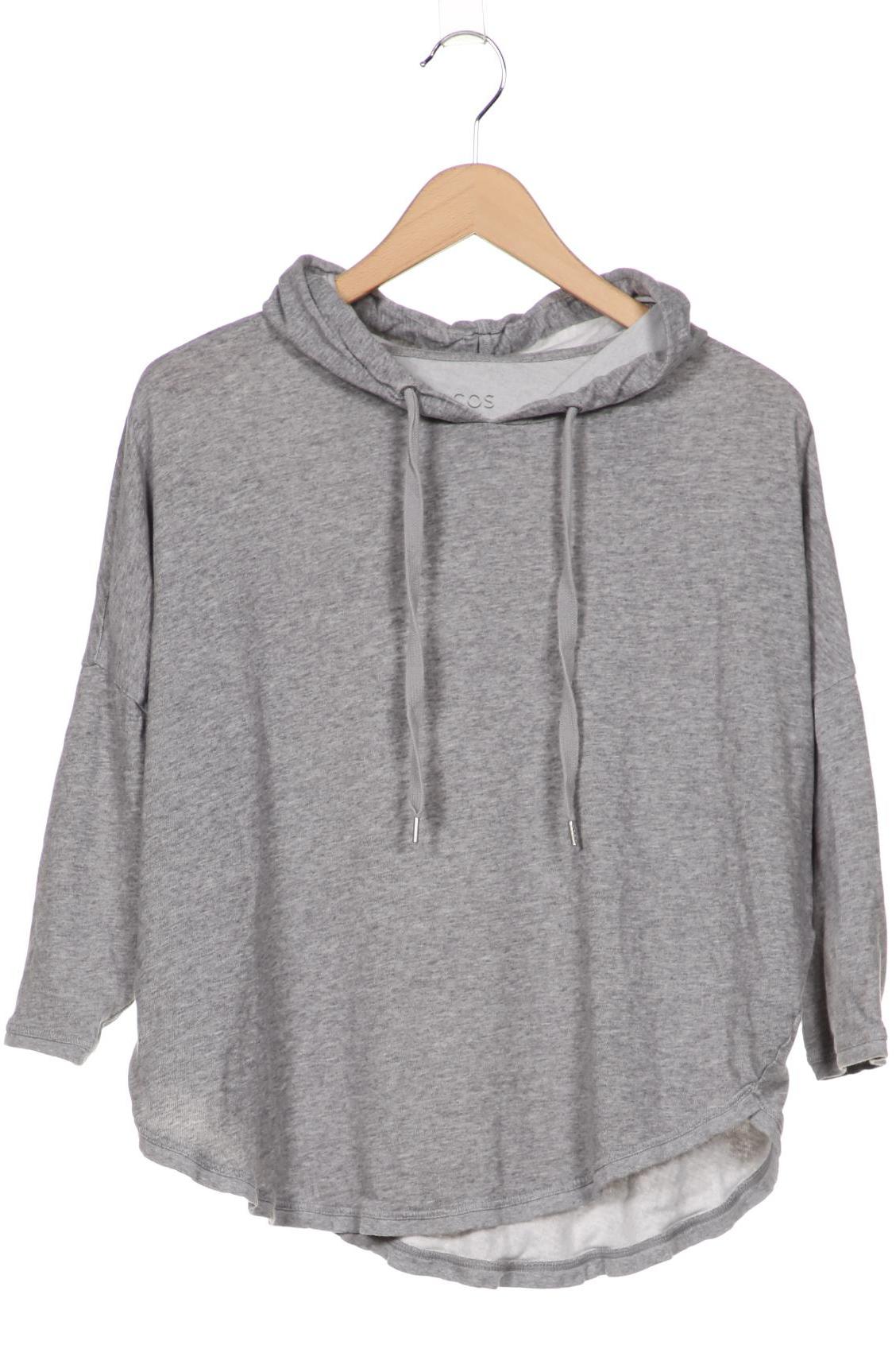 

COS Damen Kapuzenpullover, grau