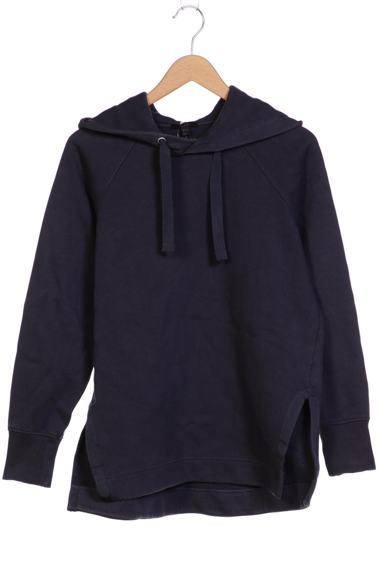 

COS Damen Kapuzenpullover, marineblau, Gr. 36