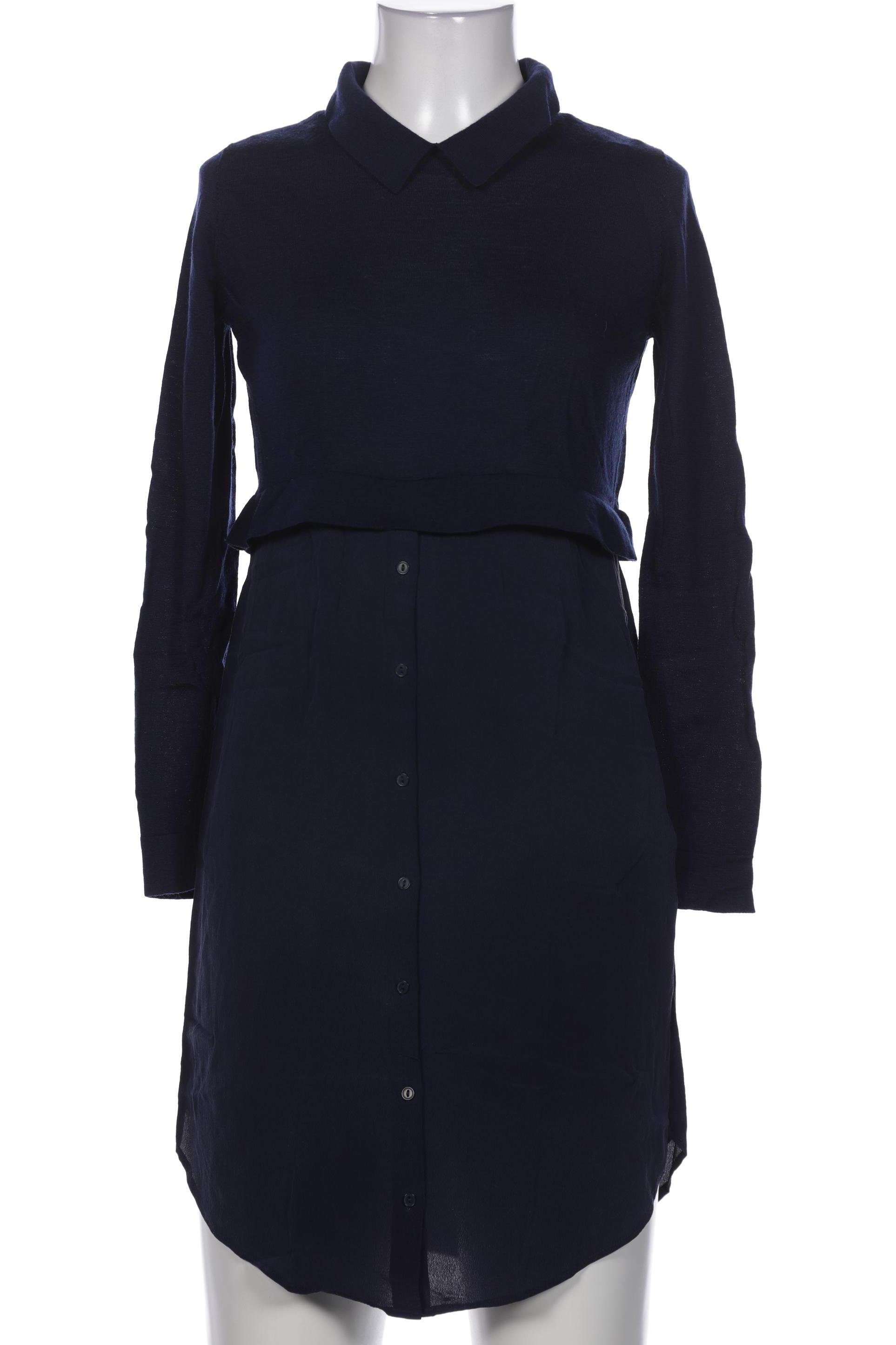 

COS Damen Kleid, marineblau, Gr. 34