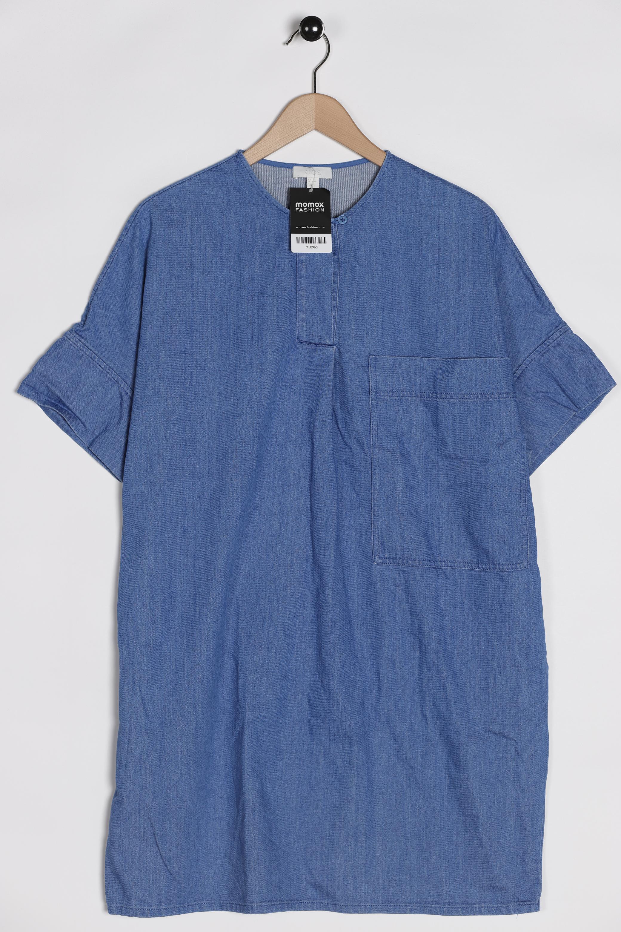 

COS Damen Kleid, blau, Gr. 36