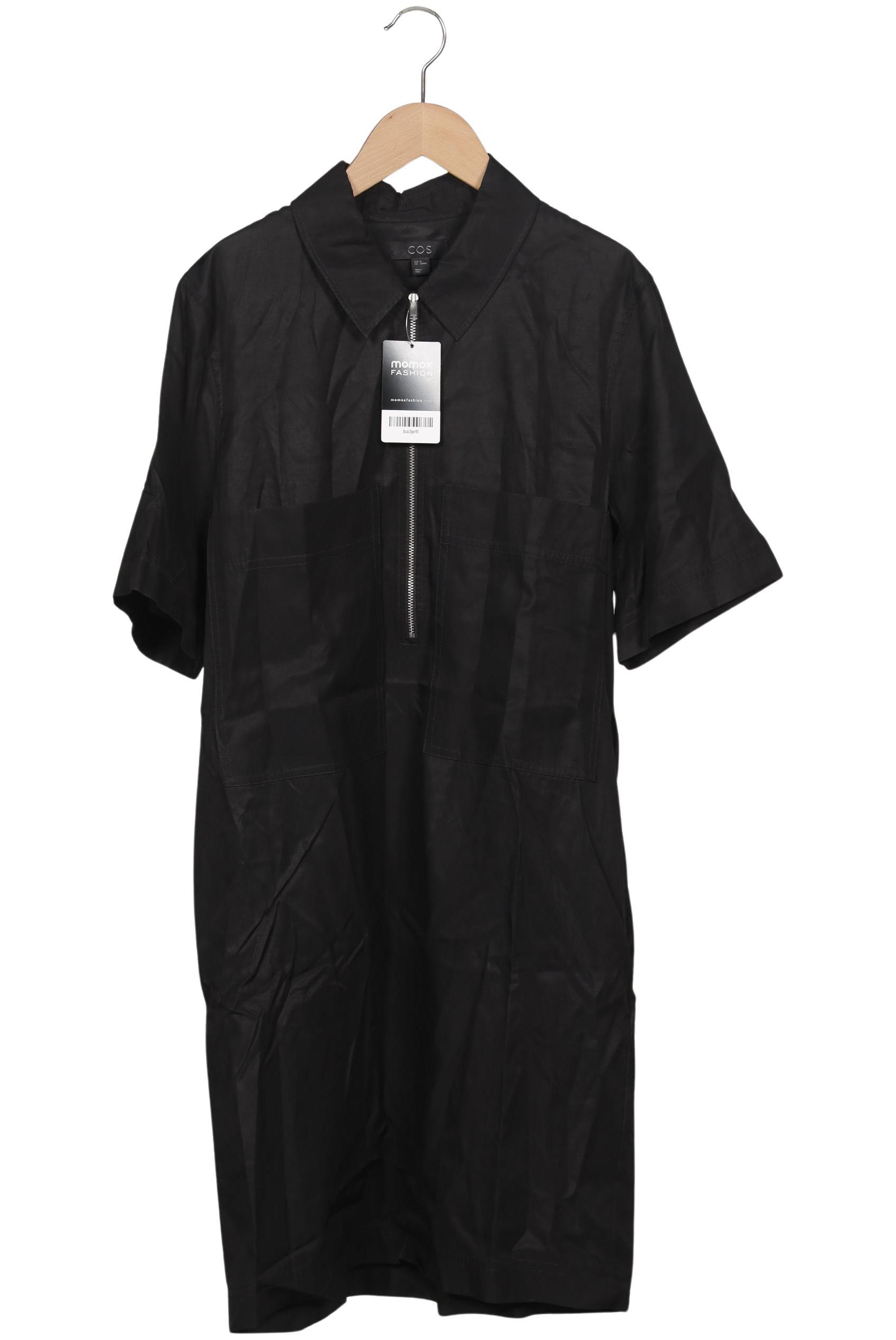 

COS Damen Kleid, schwarz, Gr. 36