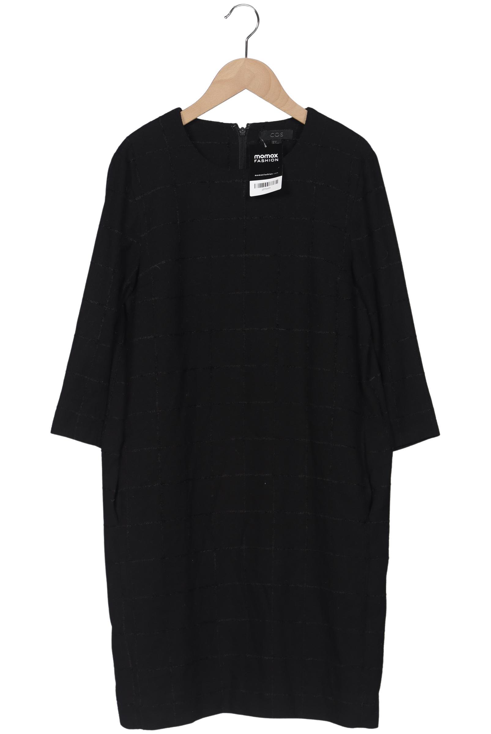 

COS Damen Kleid, schwarz, Gr. 38