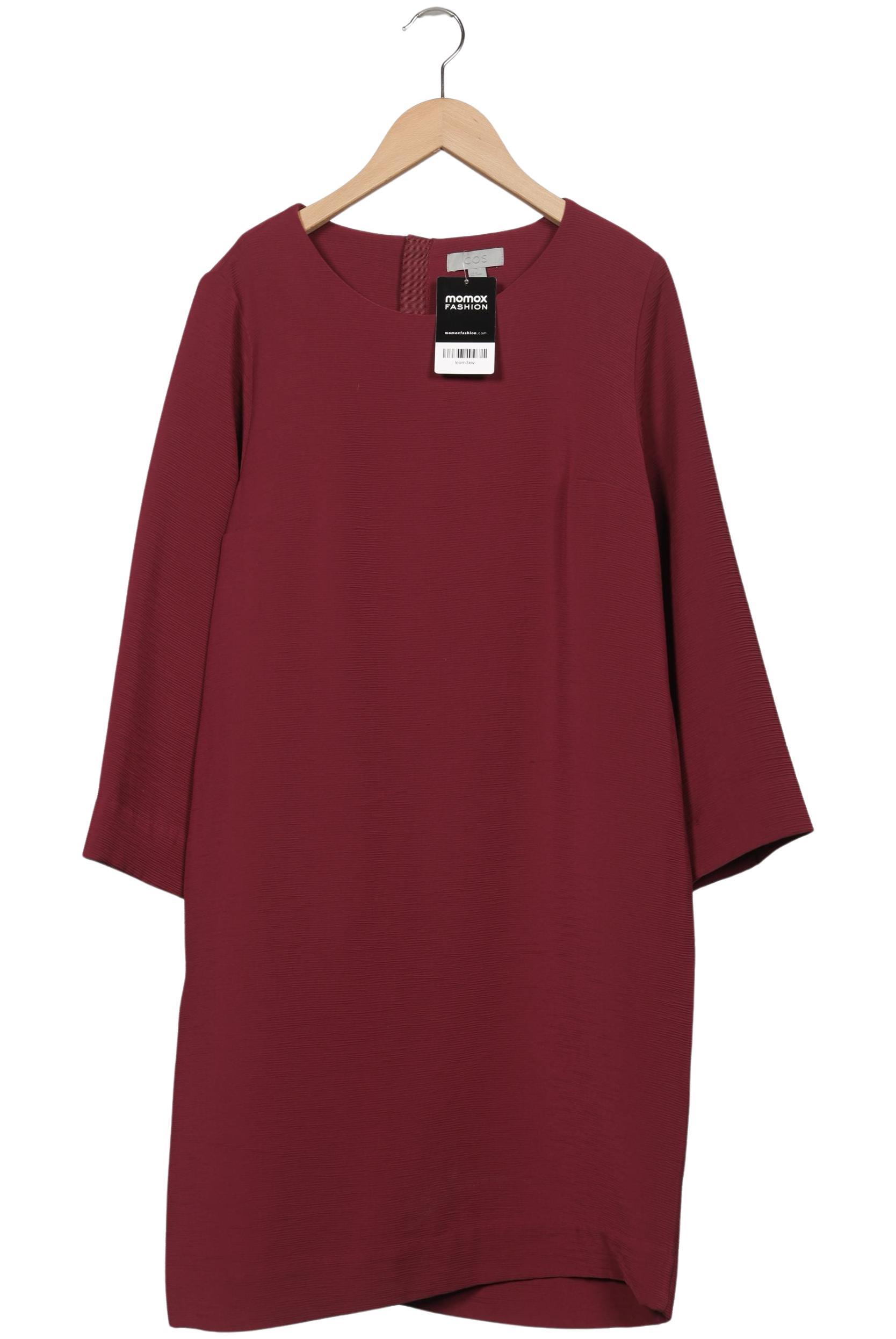 

COS Damen Kleid, bordeaux, Gr. 38