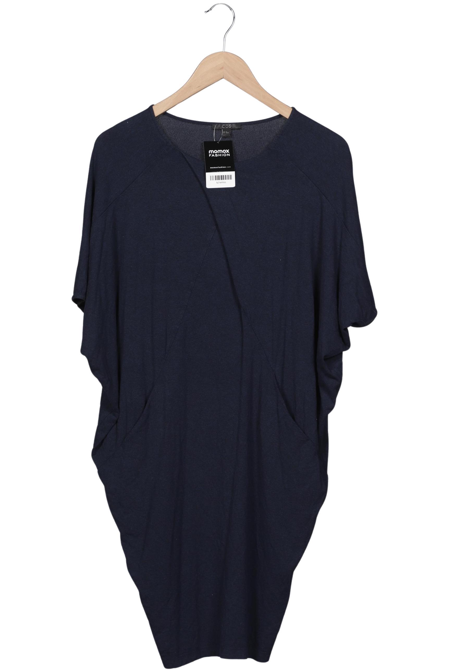 

COS Damen Kleid, marineblau, Gr. 34