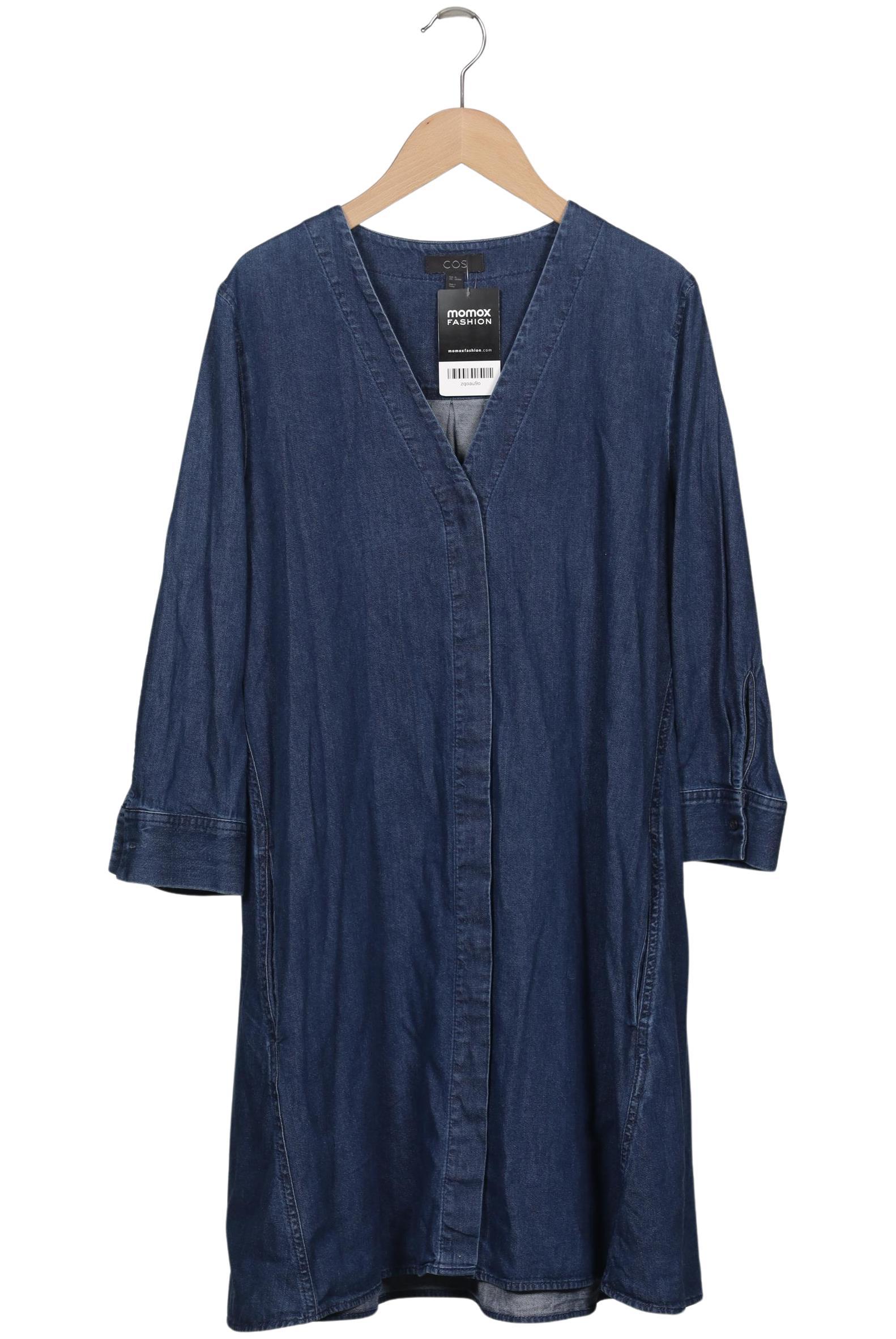

COS Damen Kleid, marineblau, Gr. 36