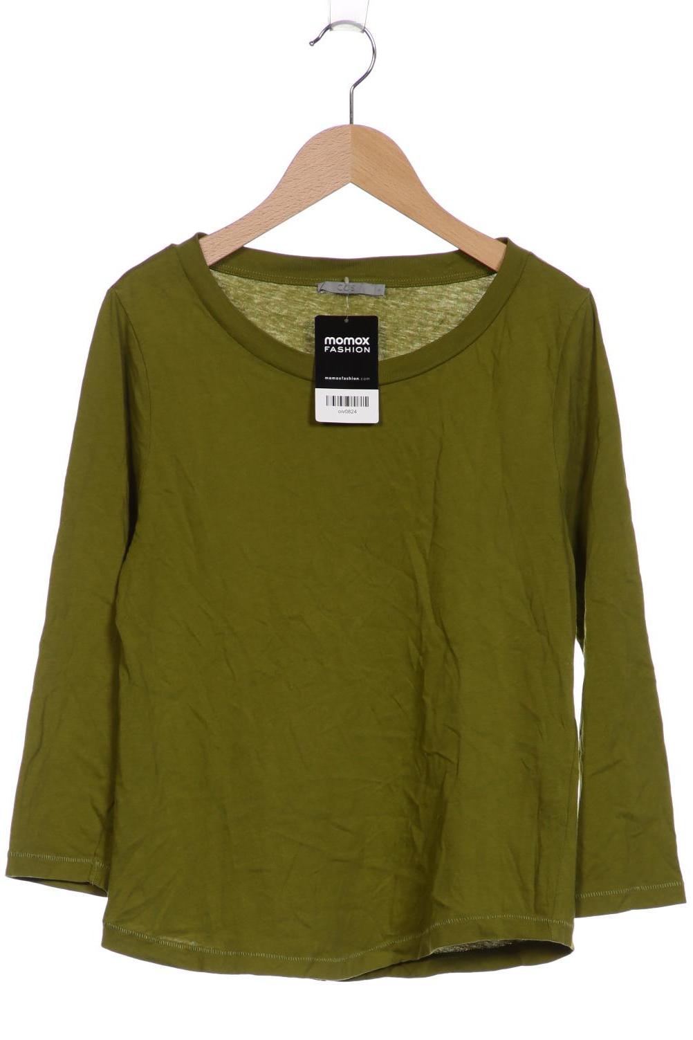 

COS Damen Langarmshirt, hellgrün, Gr. 36