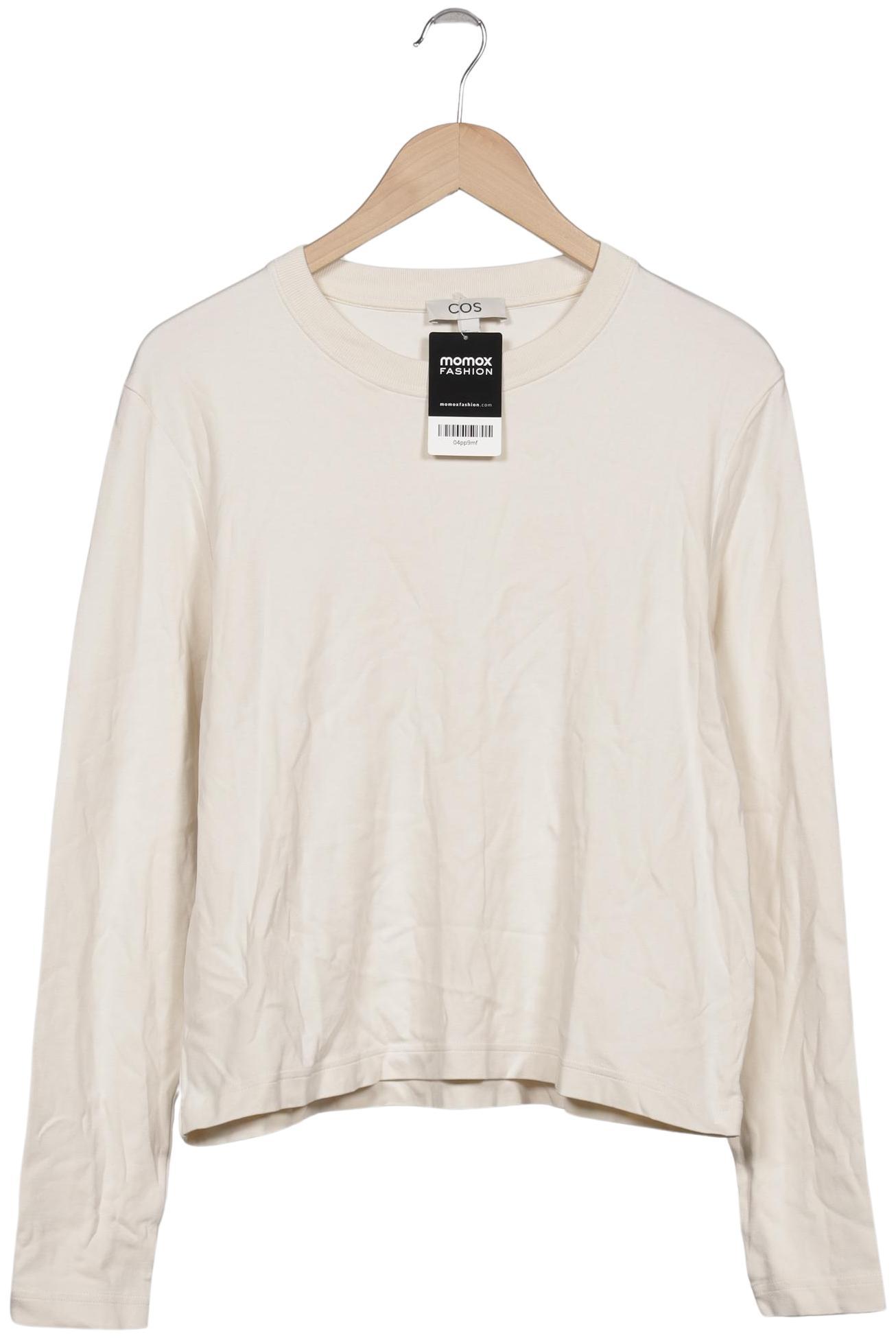 

COS Damen Langarmshirt, cremeweiß, Gr. 42