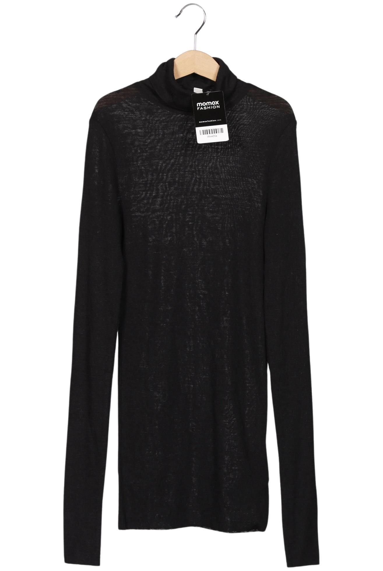 

COS Damen Langarmshirt, schwarz, Gr. 36