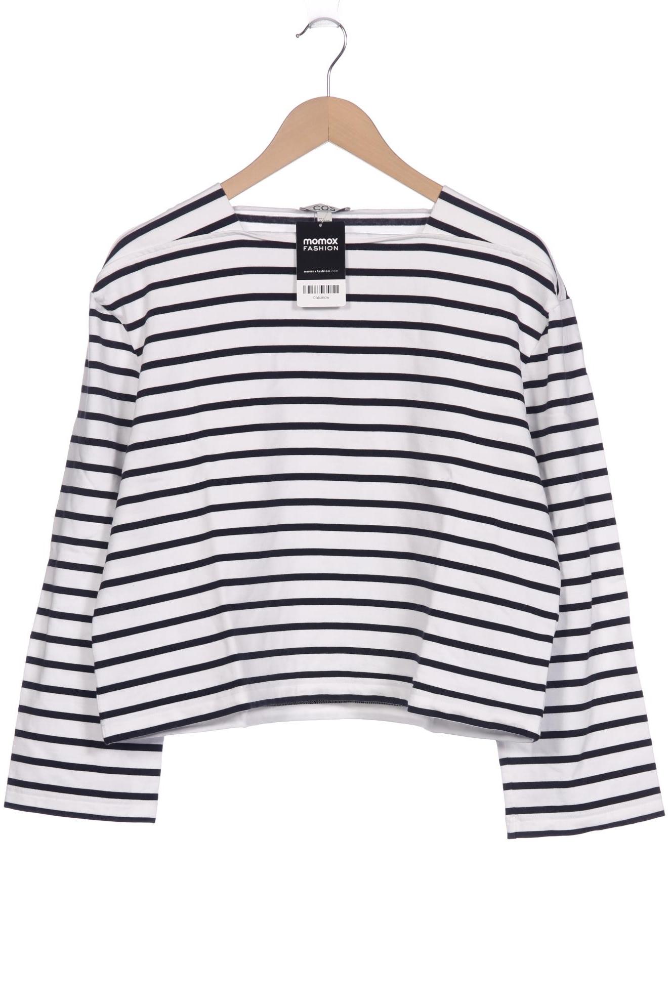 

COS Damen Langarmshirt, weiß, Gr. 42