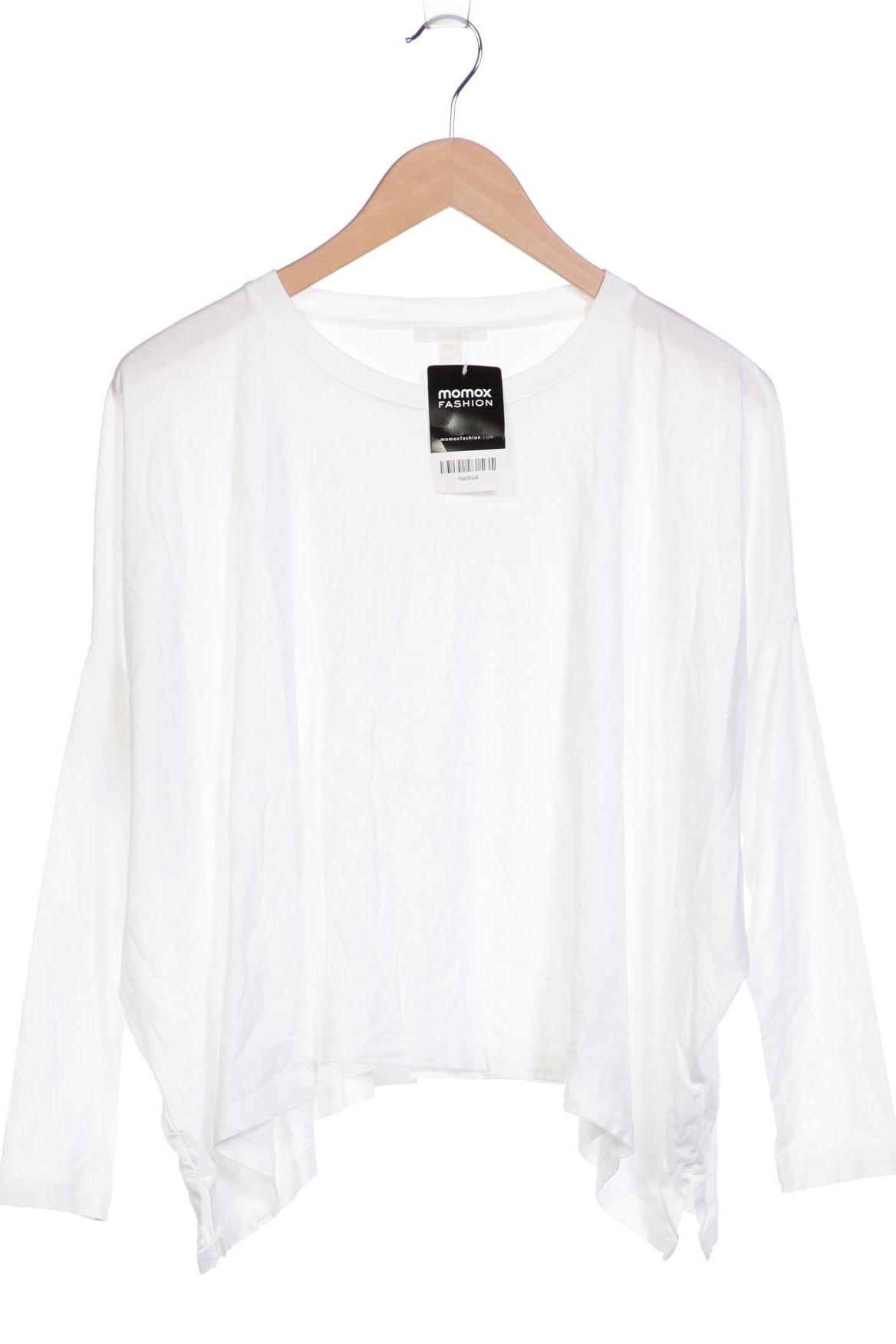 

COS Damen Langarmshirt, weiß, Gr. 34