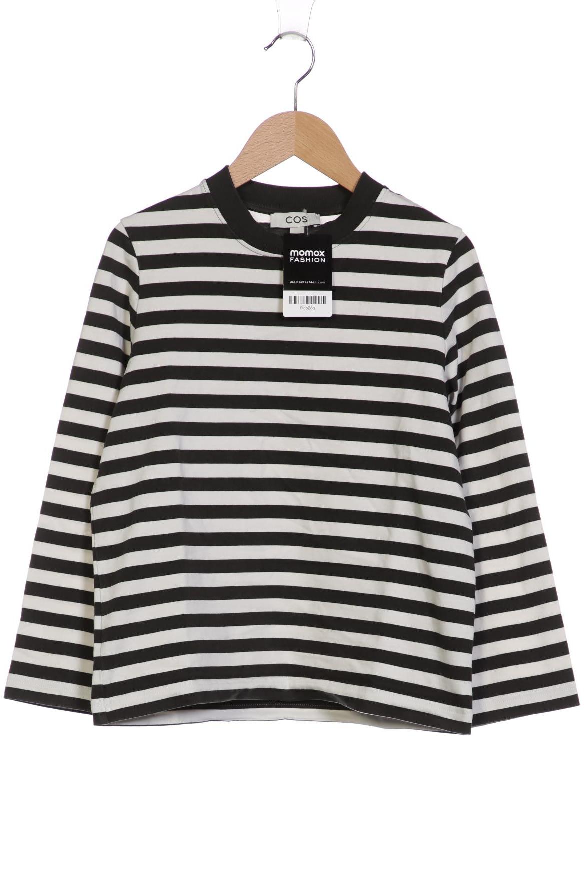 

COS Damen Langarmshirt, weiß, Gr. 36