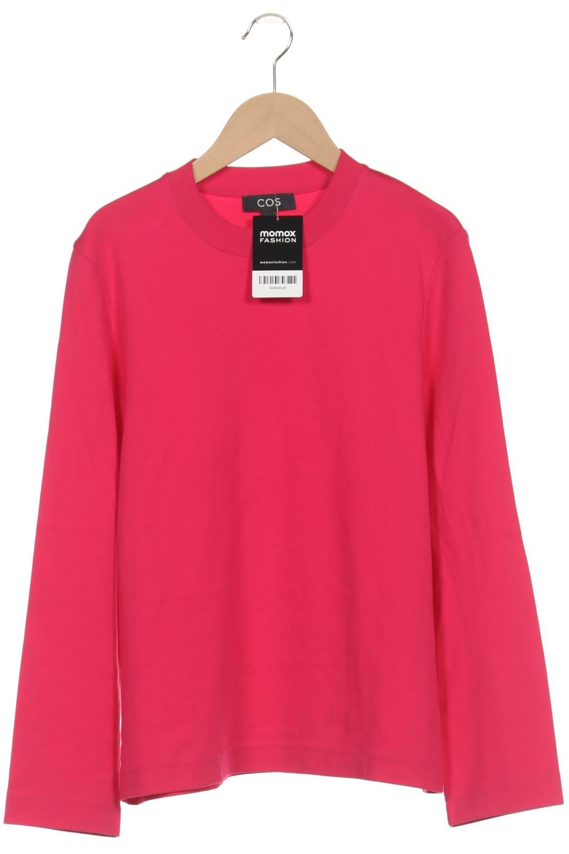 

COS Damen Langarmshirt, pink, Gr. 38