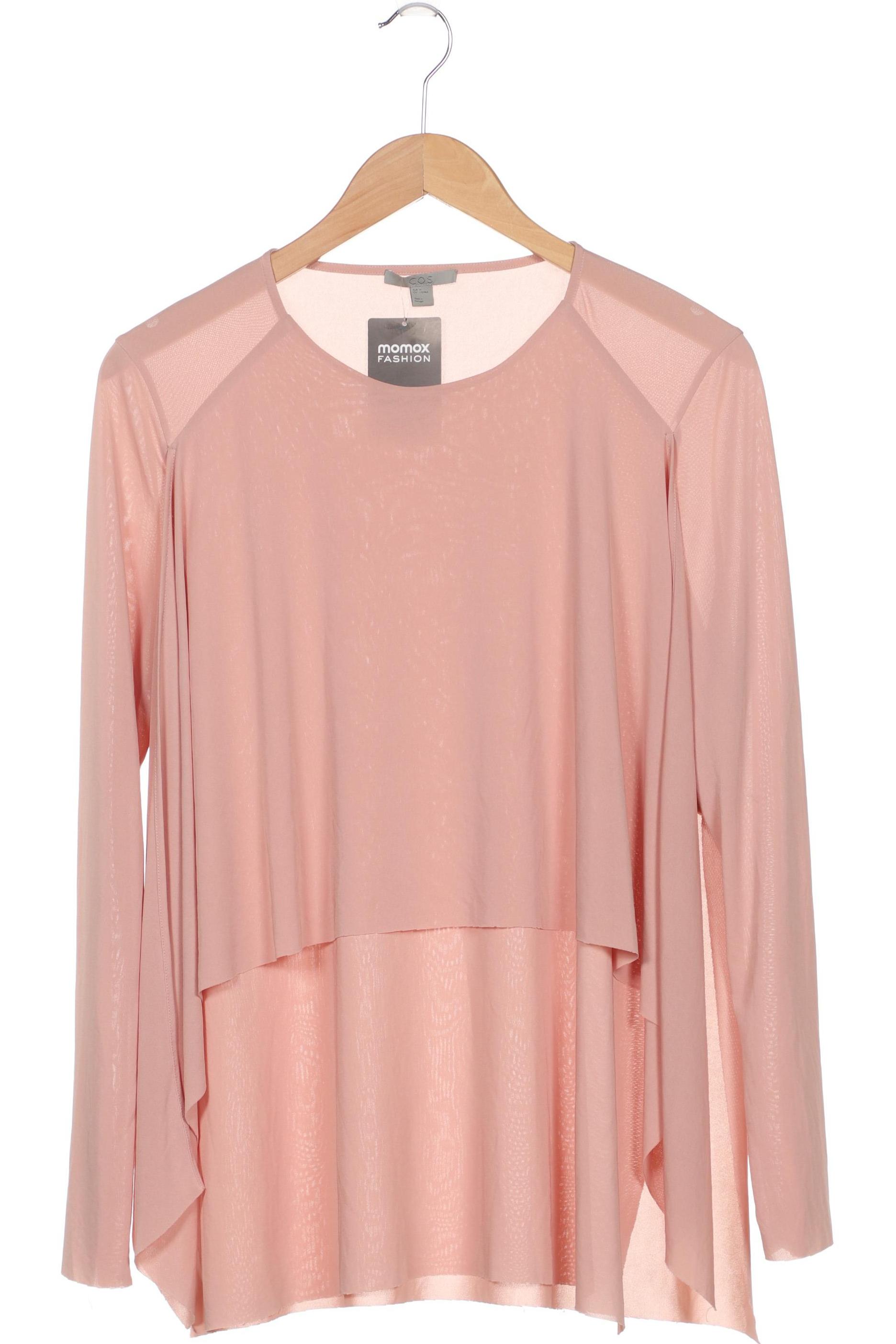 

COS Damen Langarmshirt, pink, Gr. 38