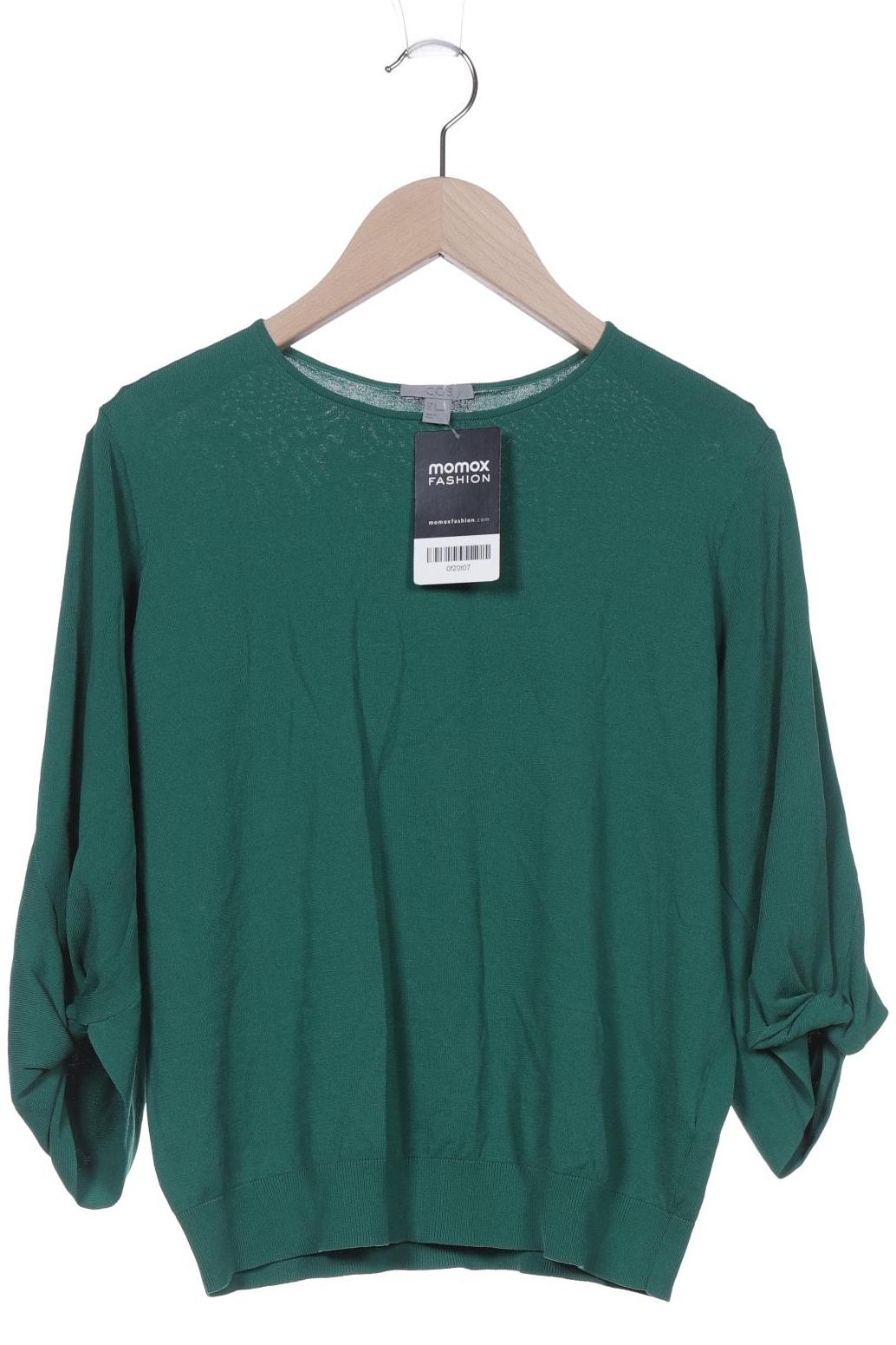 

COS Damen Langarmshirt, grün, Gr. 36