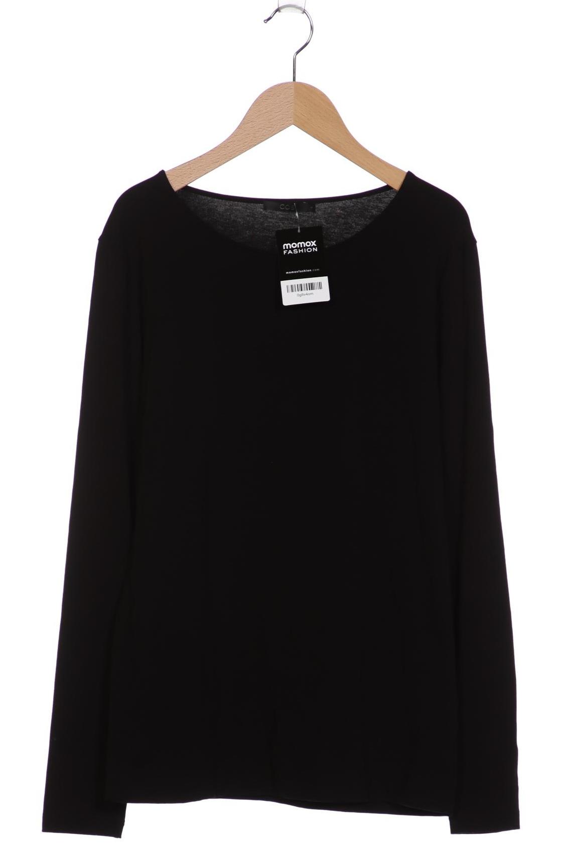 

COS Damen Langarmshirt, schwarz, Gr. 36