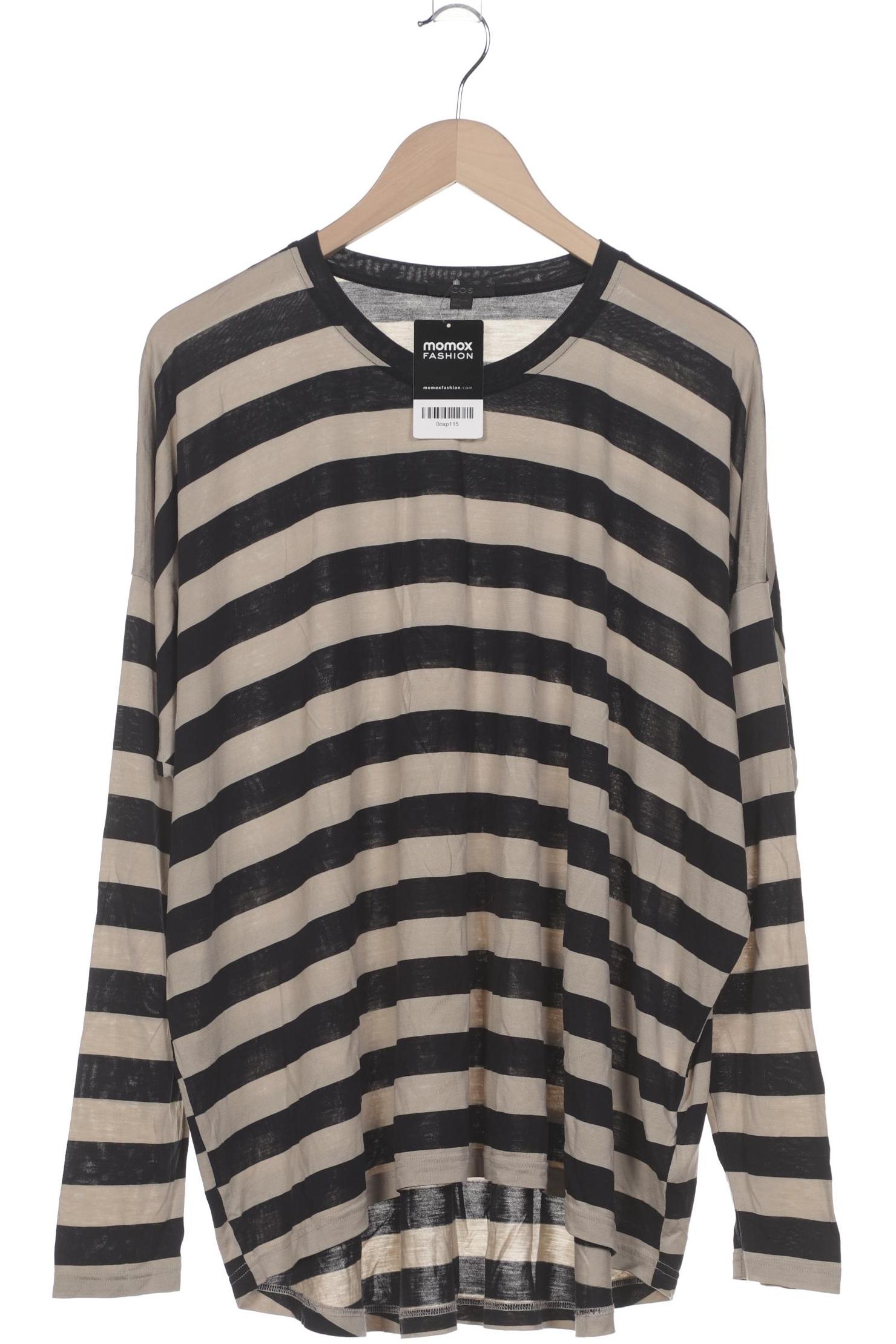 

COS Damen Langarmshirt, marineblau, Gr. 42