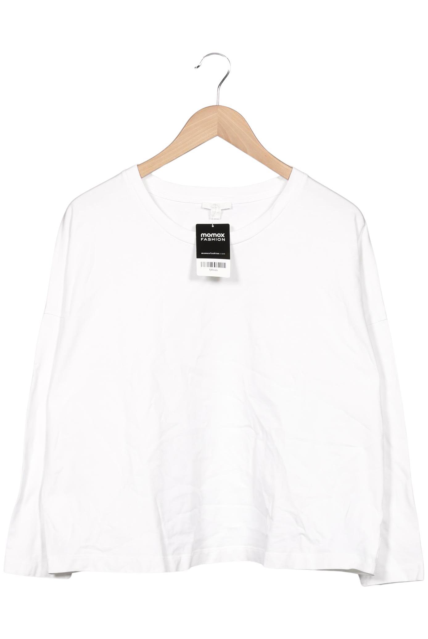 

COS Damen Langarmshirt, weiß, Gr. 38
