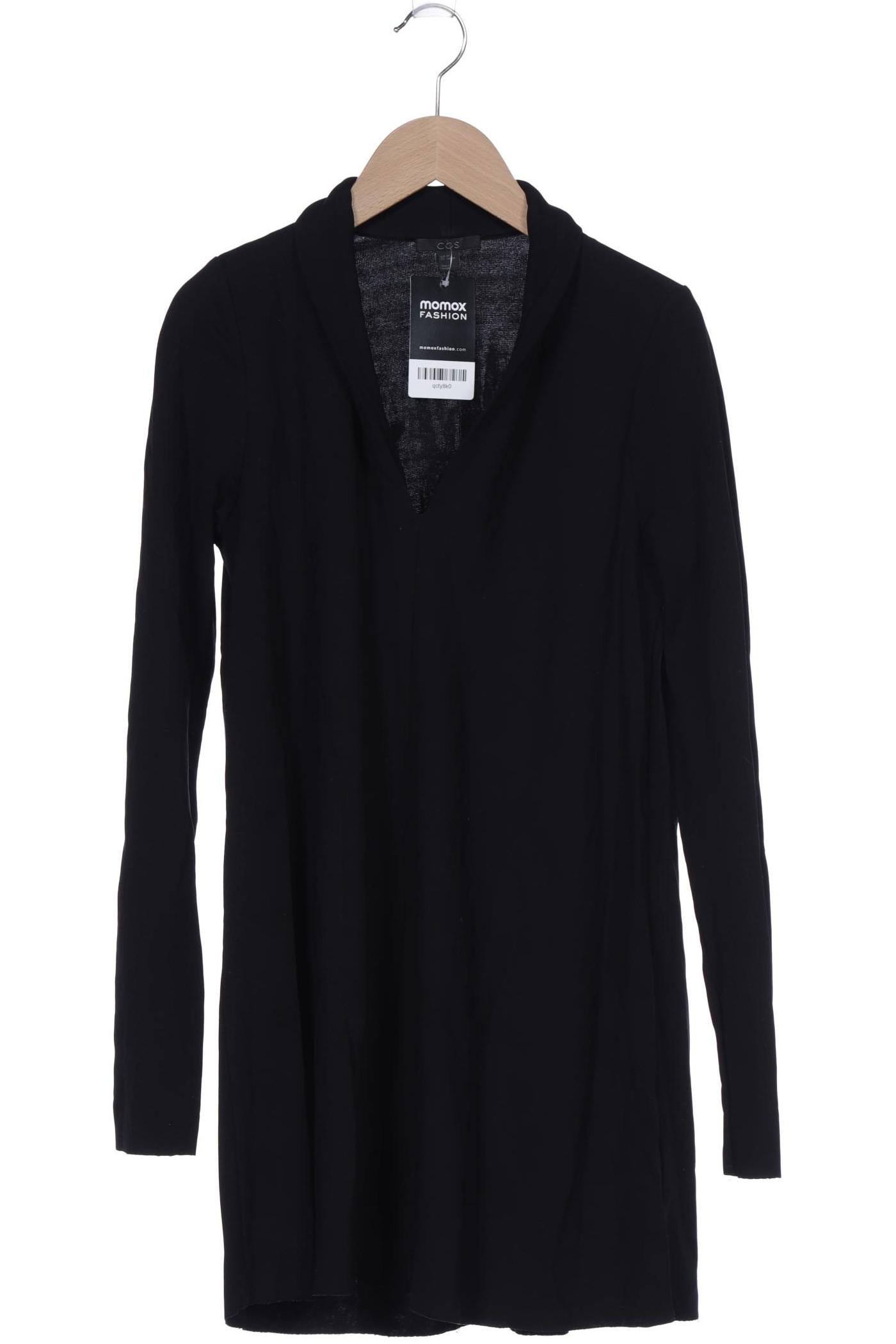 

COS Damen Langarmshirt, schwarz, Gr. 34