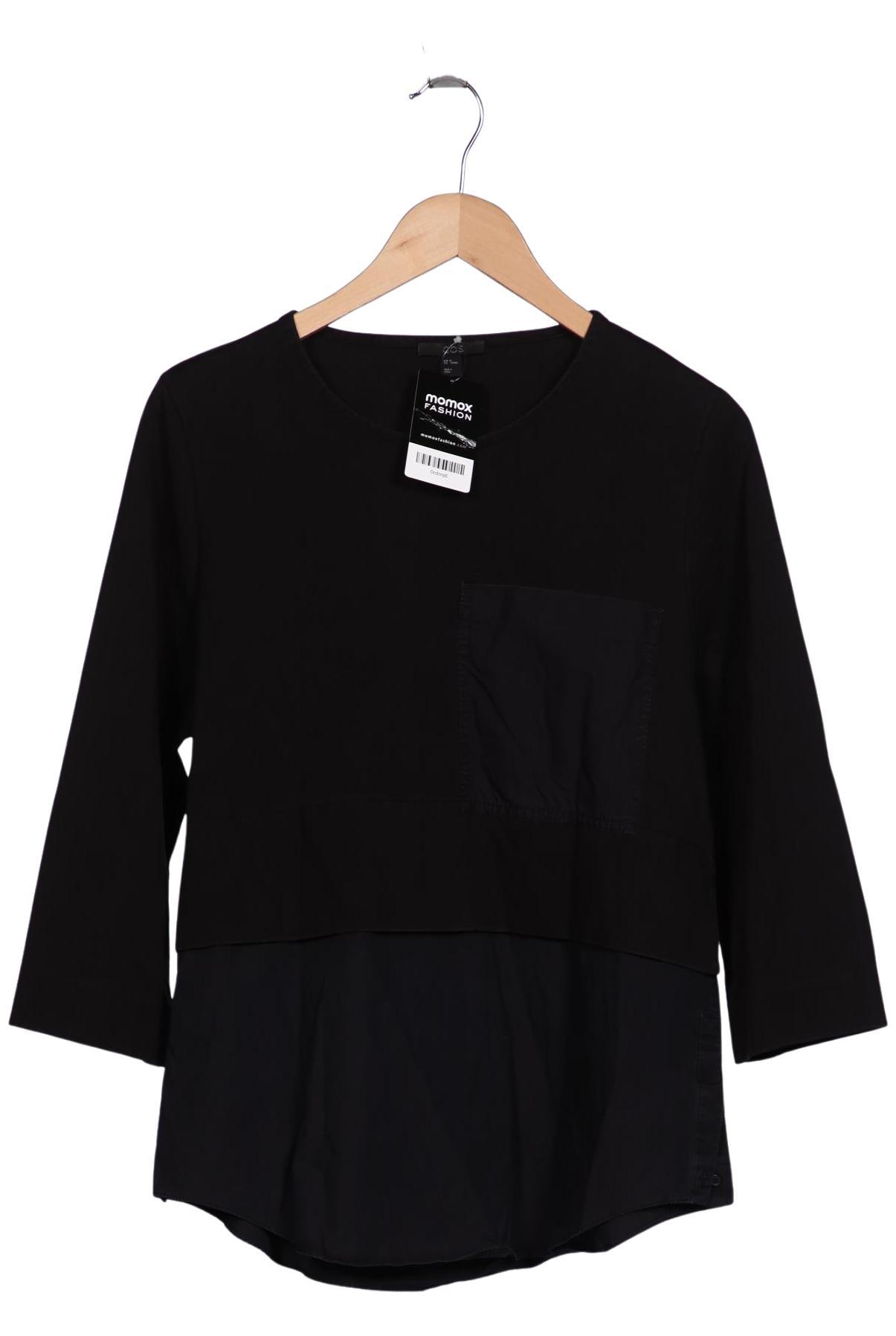 

COS Damen Langarmshirt, schwarz, Gr. 38