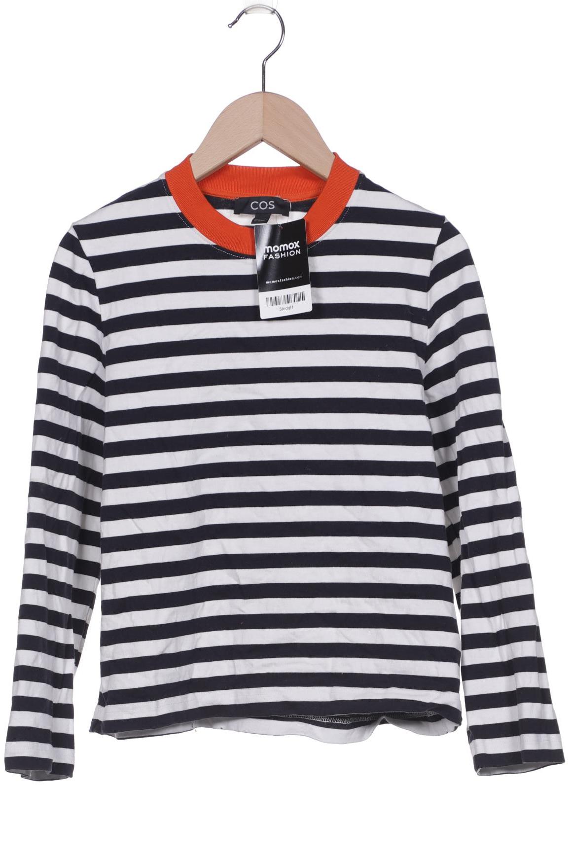 

COS Damen Langarmshirt, schwarz, Gr. 36