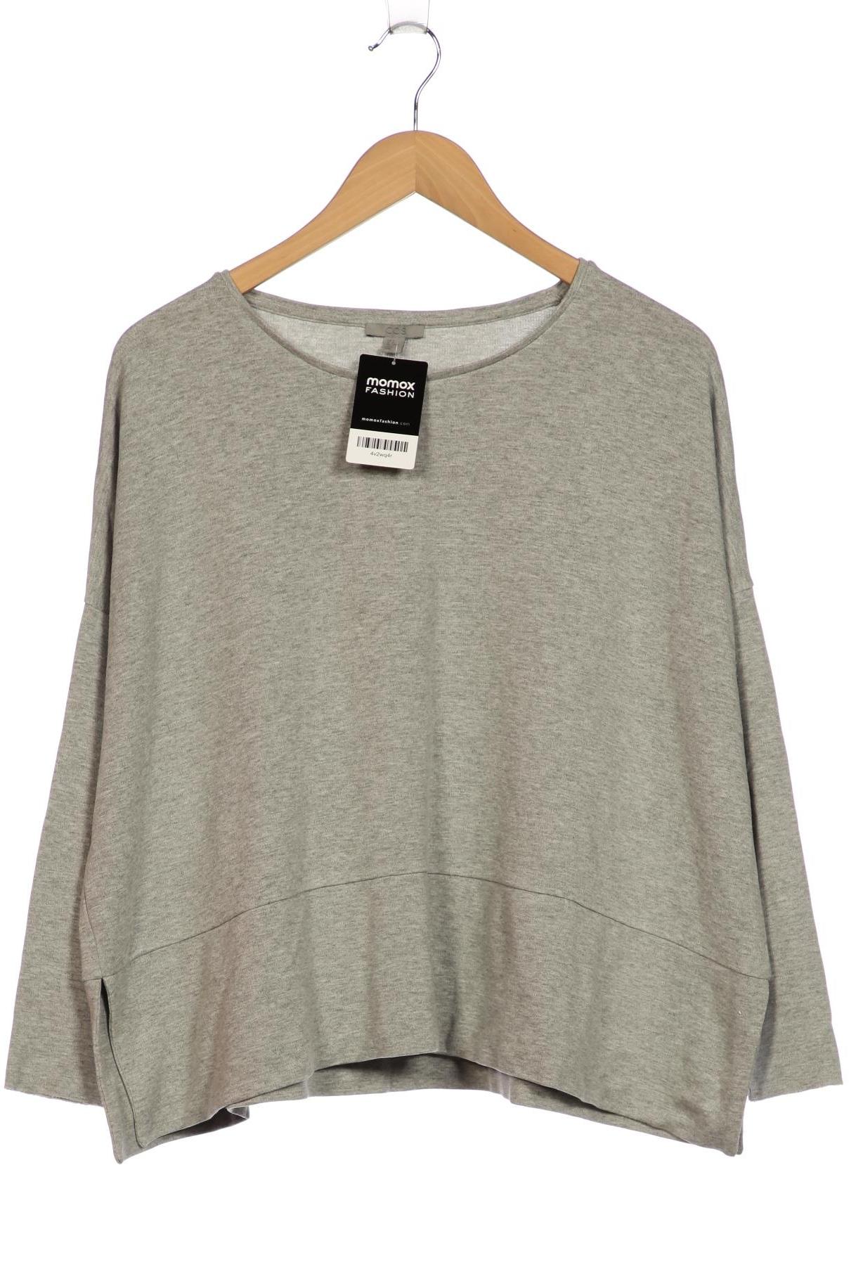 

COS Damen Langarmshirt, grau, Gr. 38