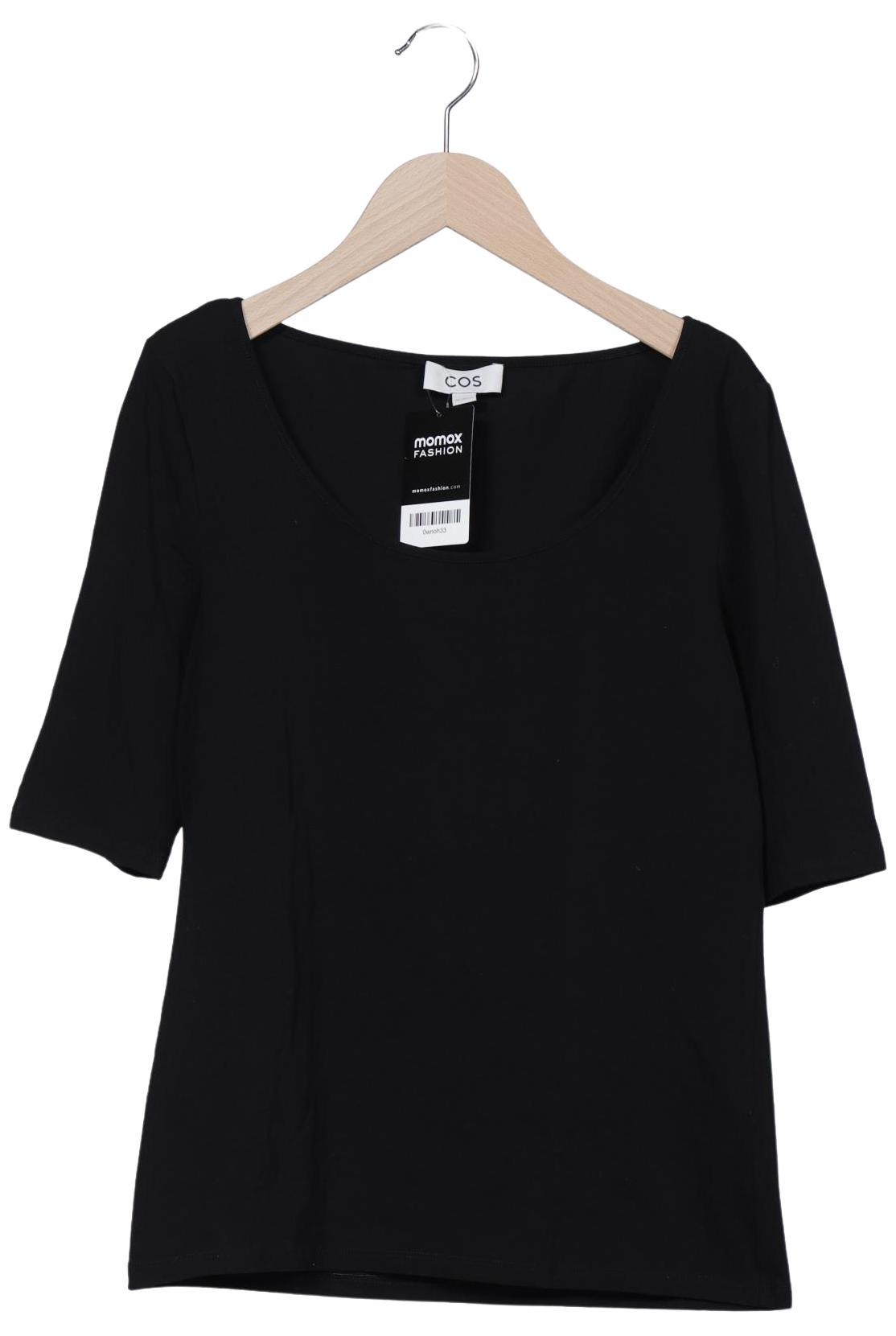 

COS Damen Langarmshirt, schwarz, Gr. 38