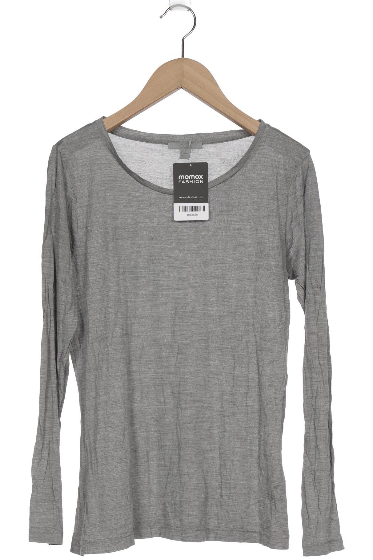 

COS Damen Langarmshirt, grau, Gr. 36