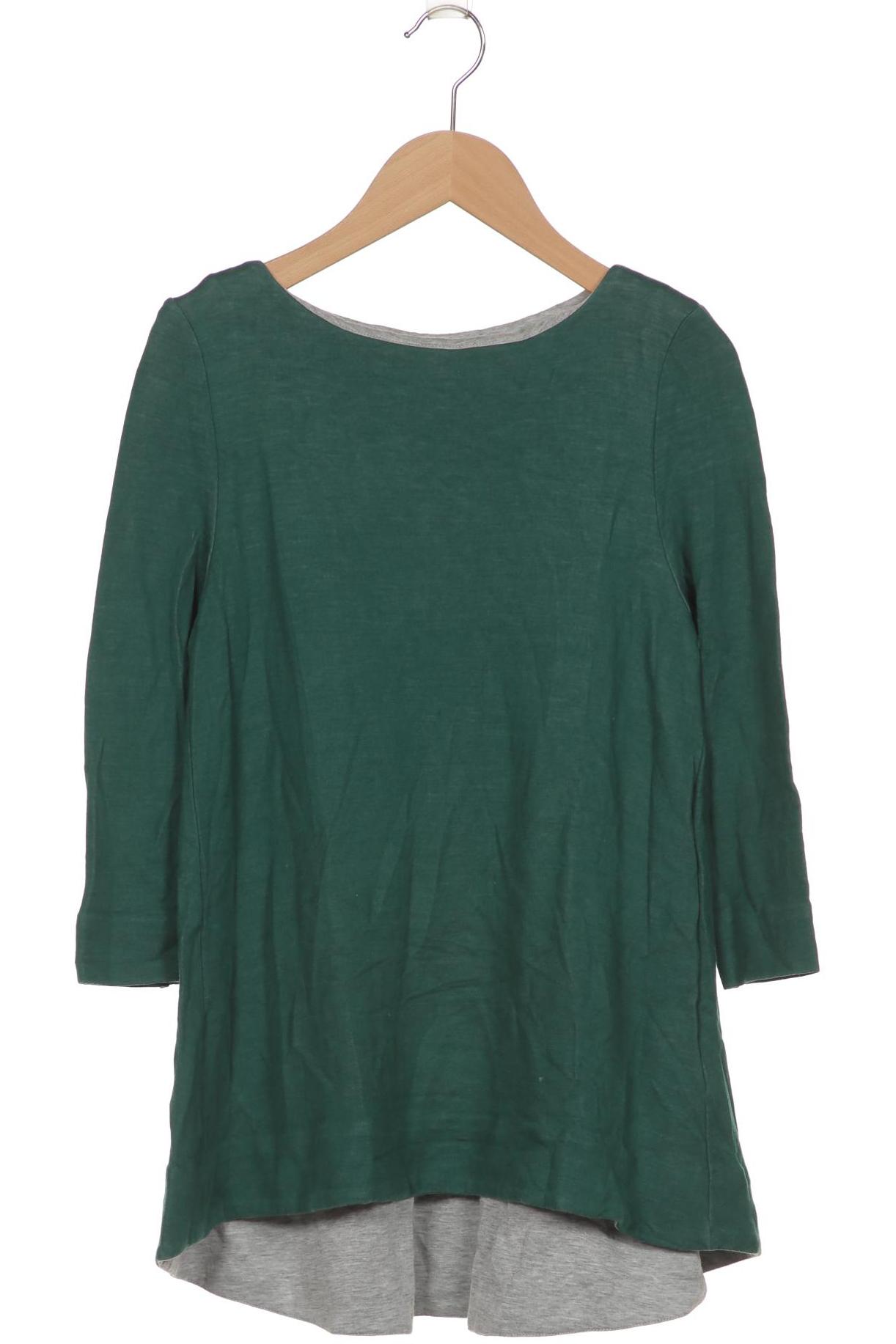 

COS Damen Langarmshirt, grün, Gr. 34
