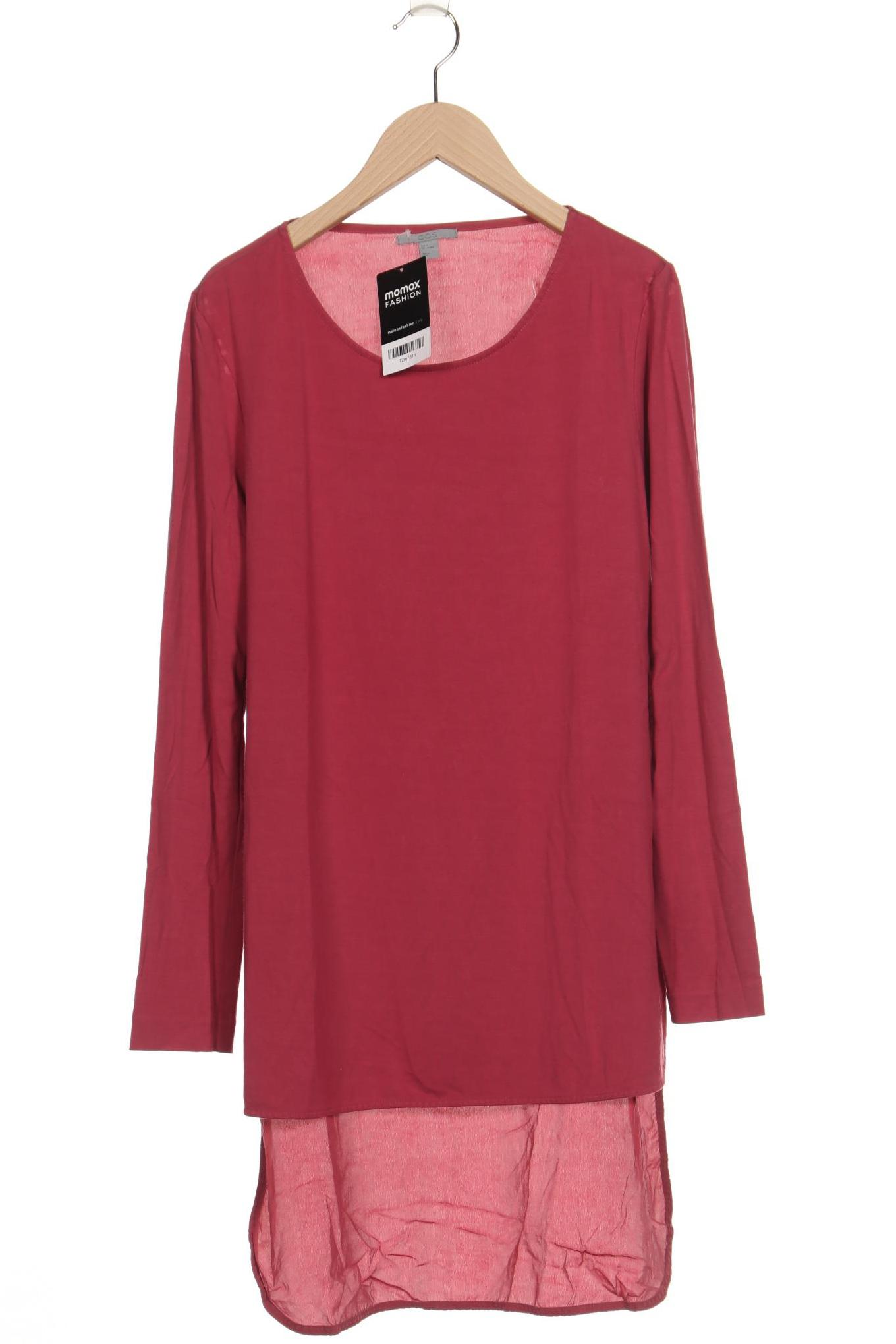 

COS Damen Langarmshirt, pink, Gr. 36