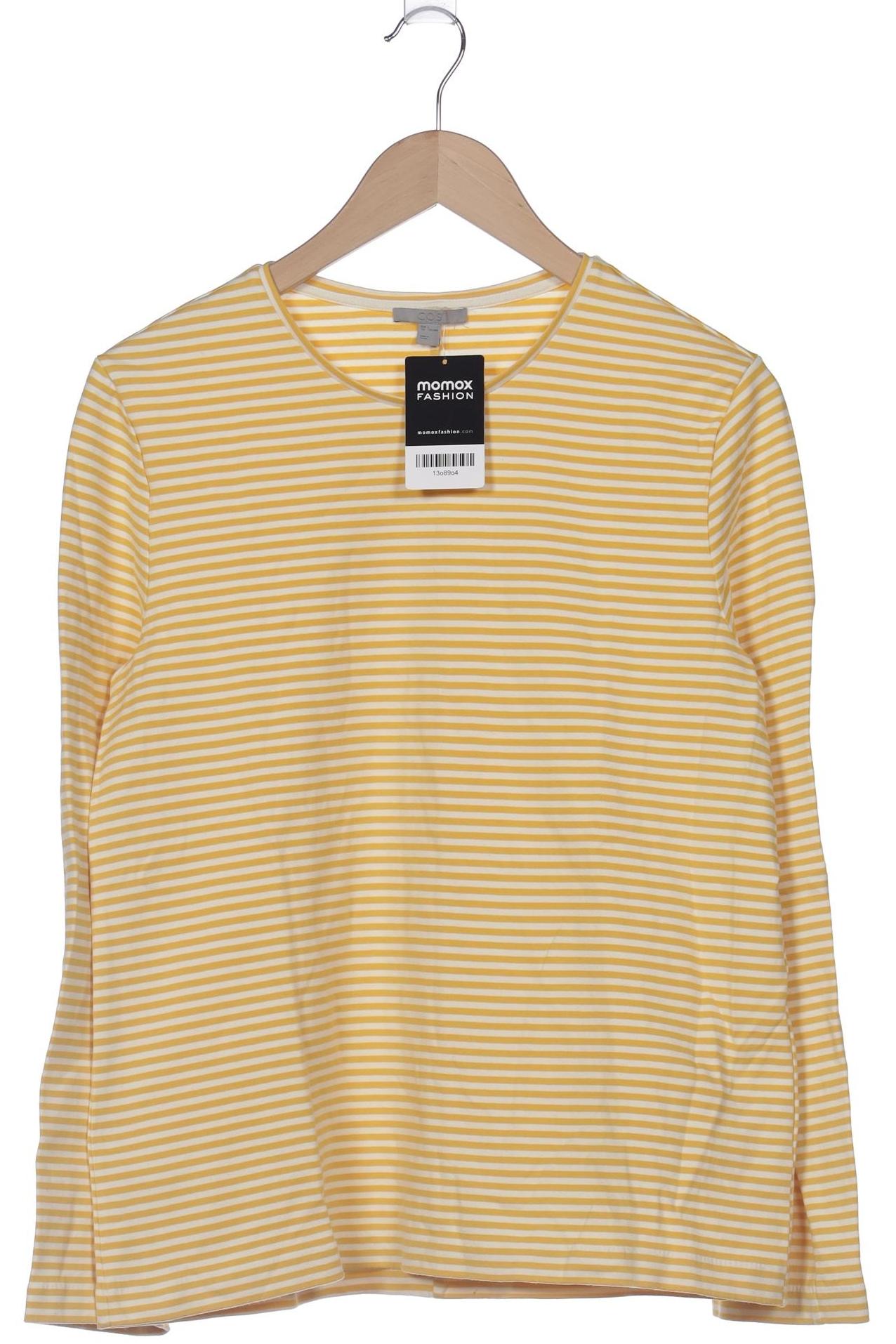 

COS Damen Langarmshirt, gelb, Gr. 42