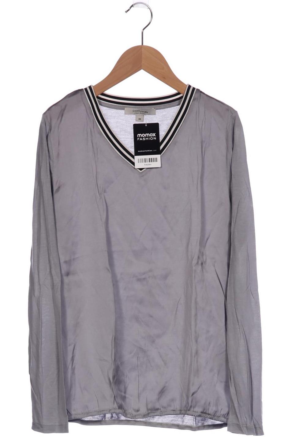 

COS Damen Langarmshirt, grau, Gr. 36