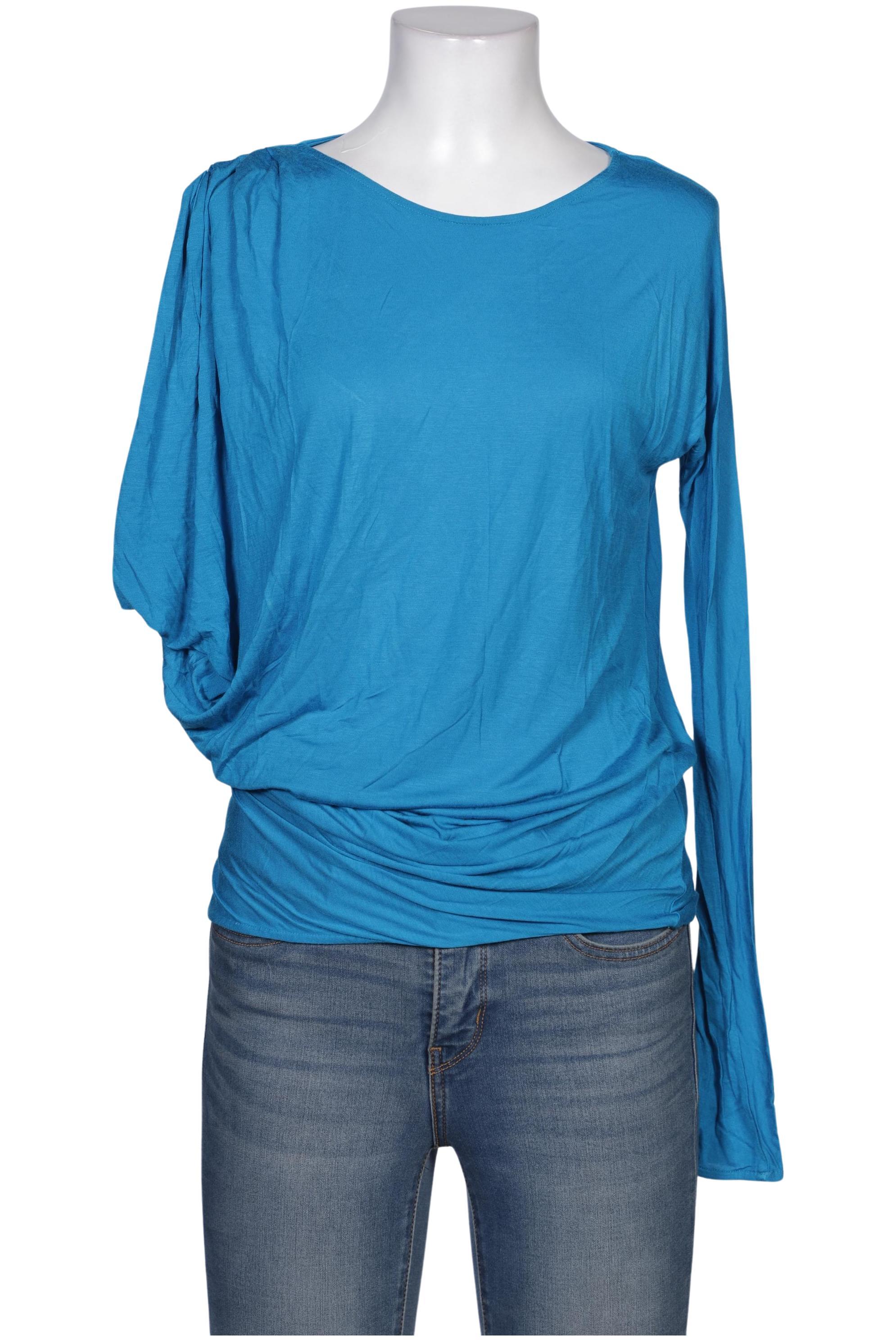 

COS Damen Langarmshirt, blau, Gr. 36