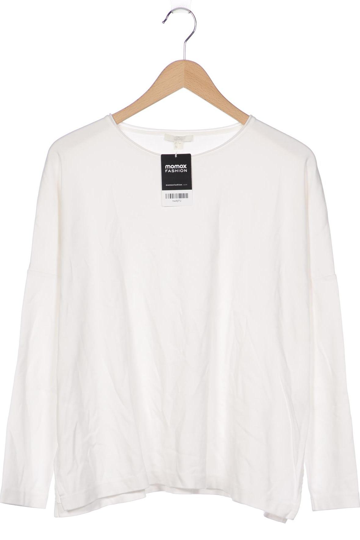 

COS Damen Langarmshirt, weiß, Gr. 34