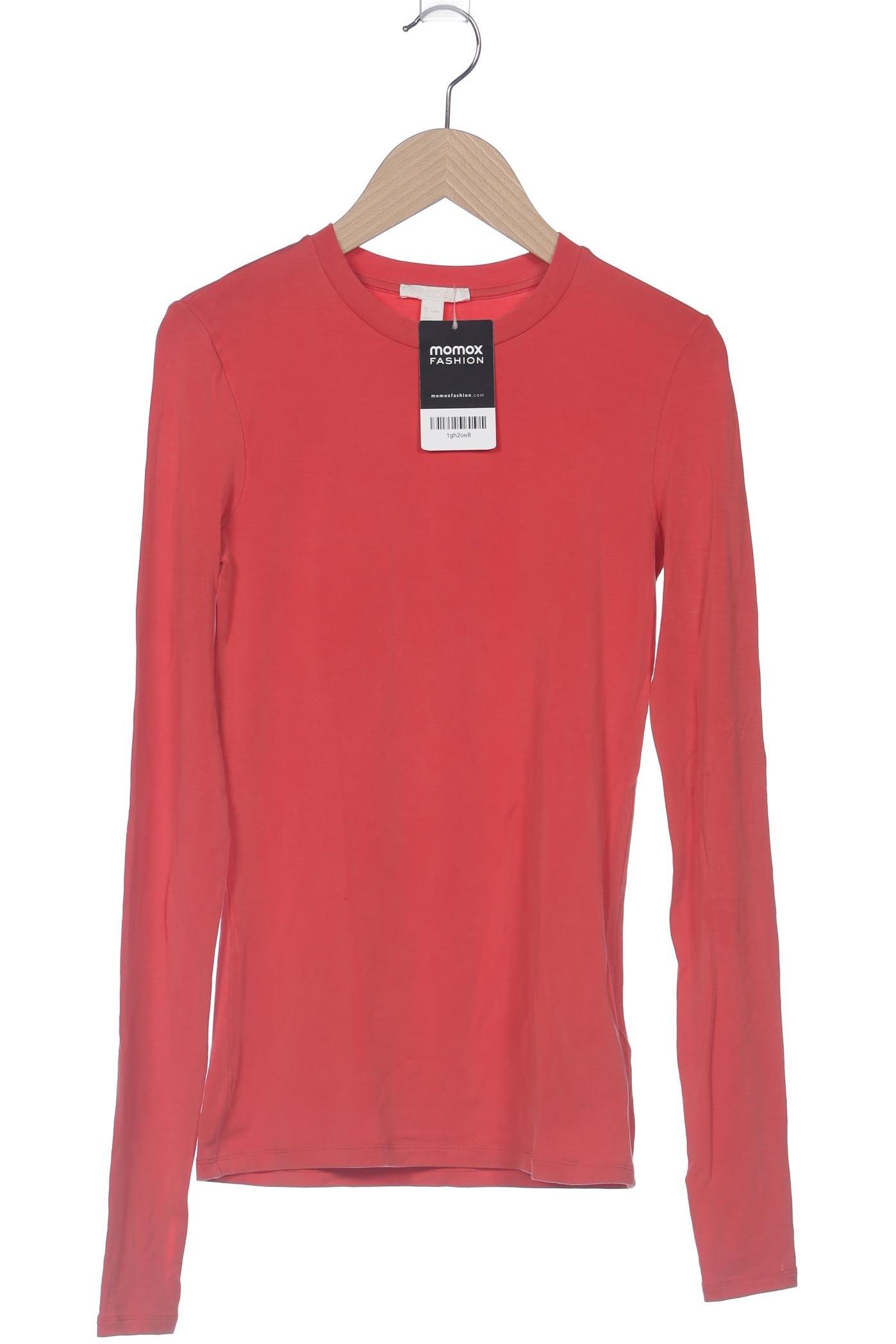 

COS Damen Langarmshirt, rot, Gr. 36
