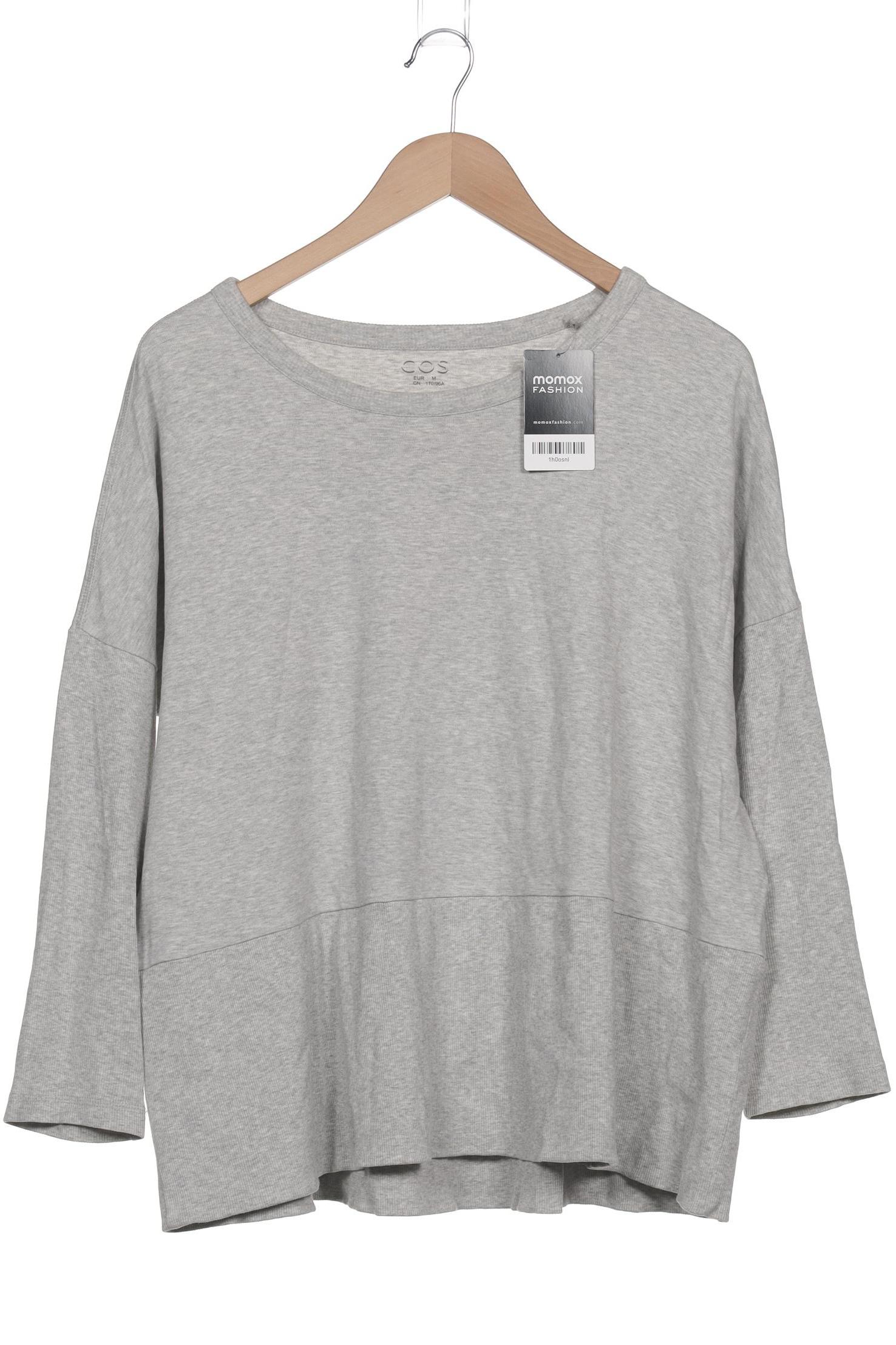 

COS Damen Langarmshirt, grau, Gr. 38