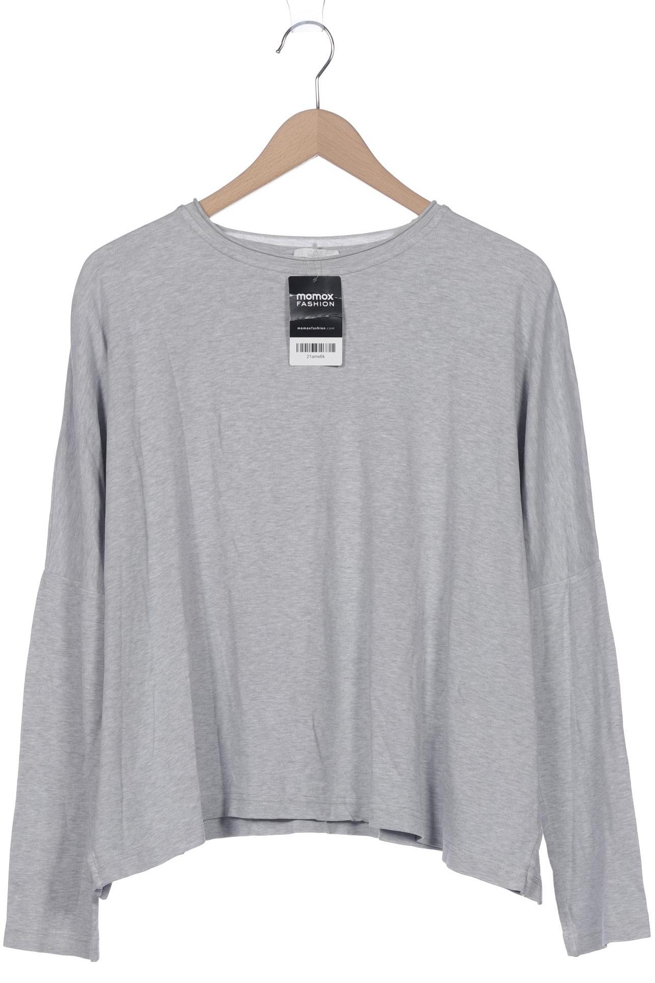 

COS Damen Langarmshirt, grau, Gr. 36