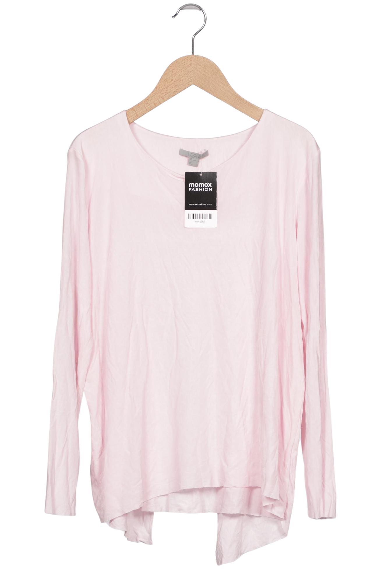 

COS Damen Langarmshirt, pink, Gr. 38