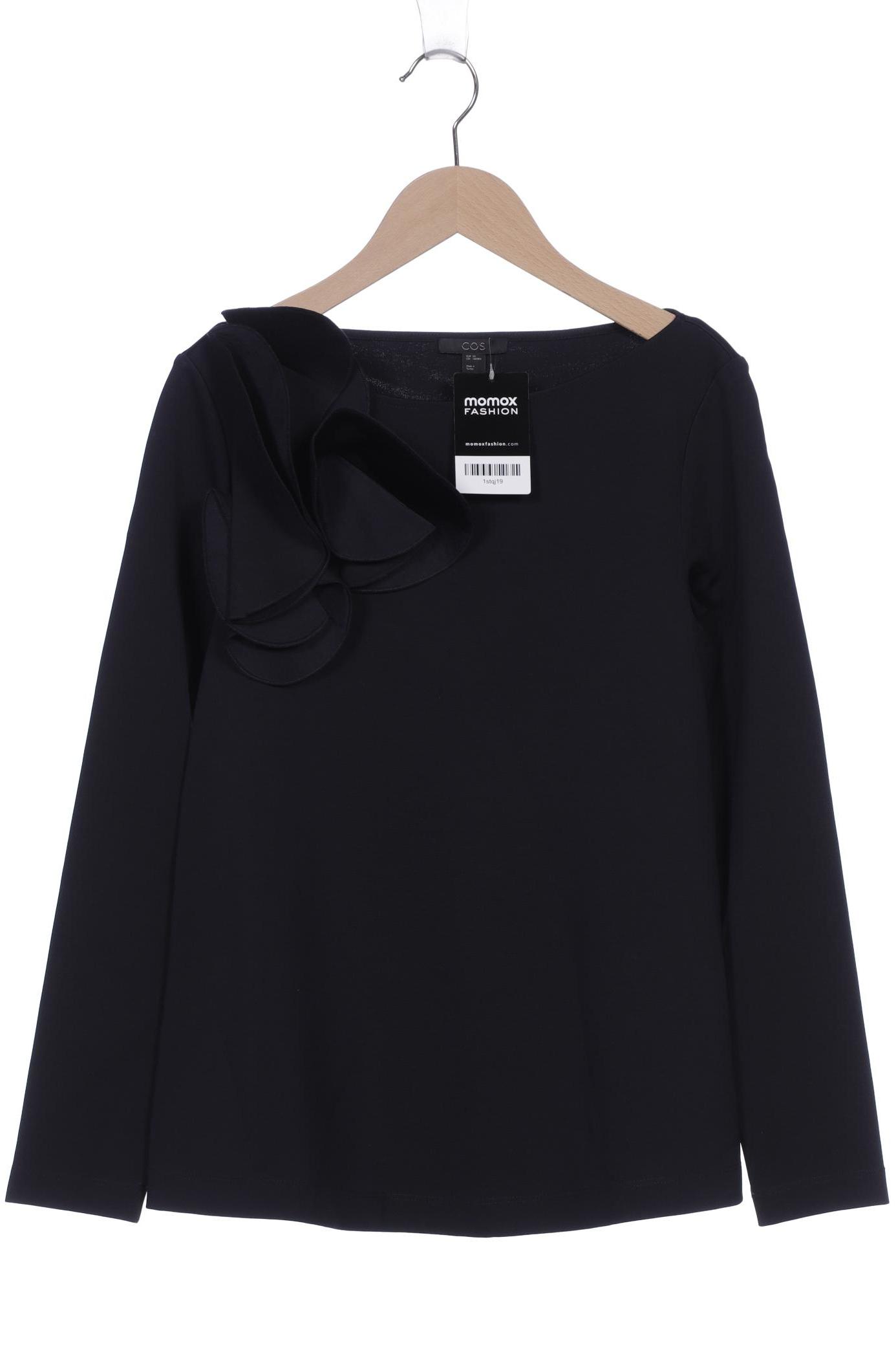 

COS Damen Langarmshirt, marineblau