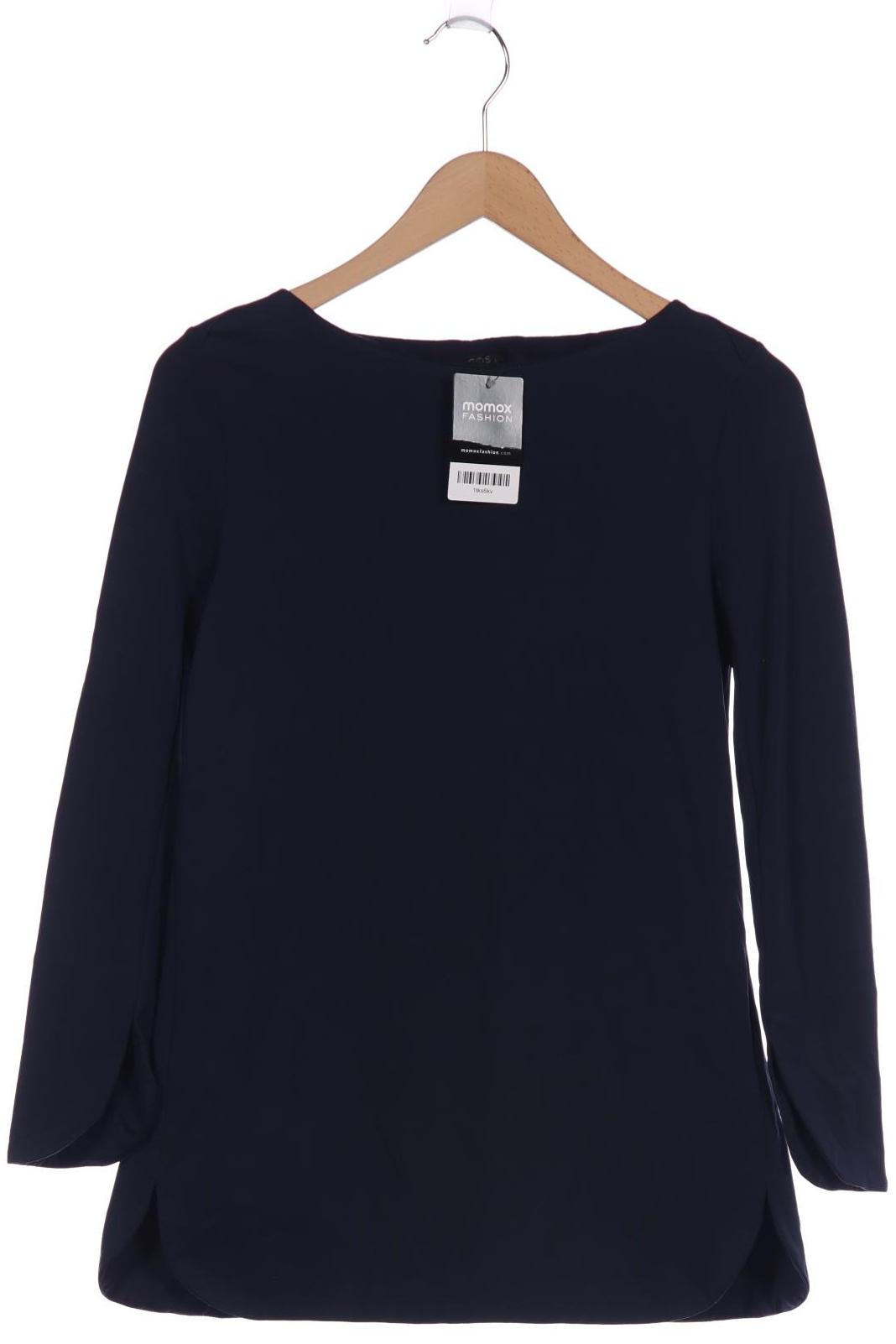 

COS Damen Langarmshirt, marineblau