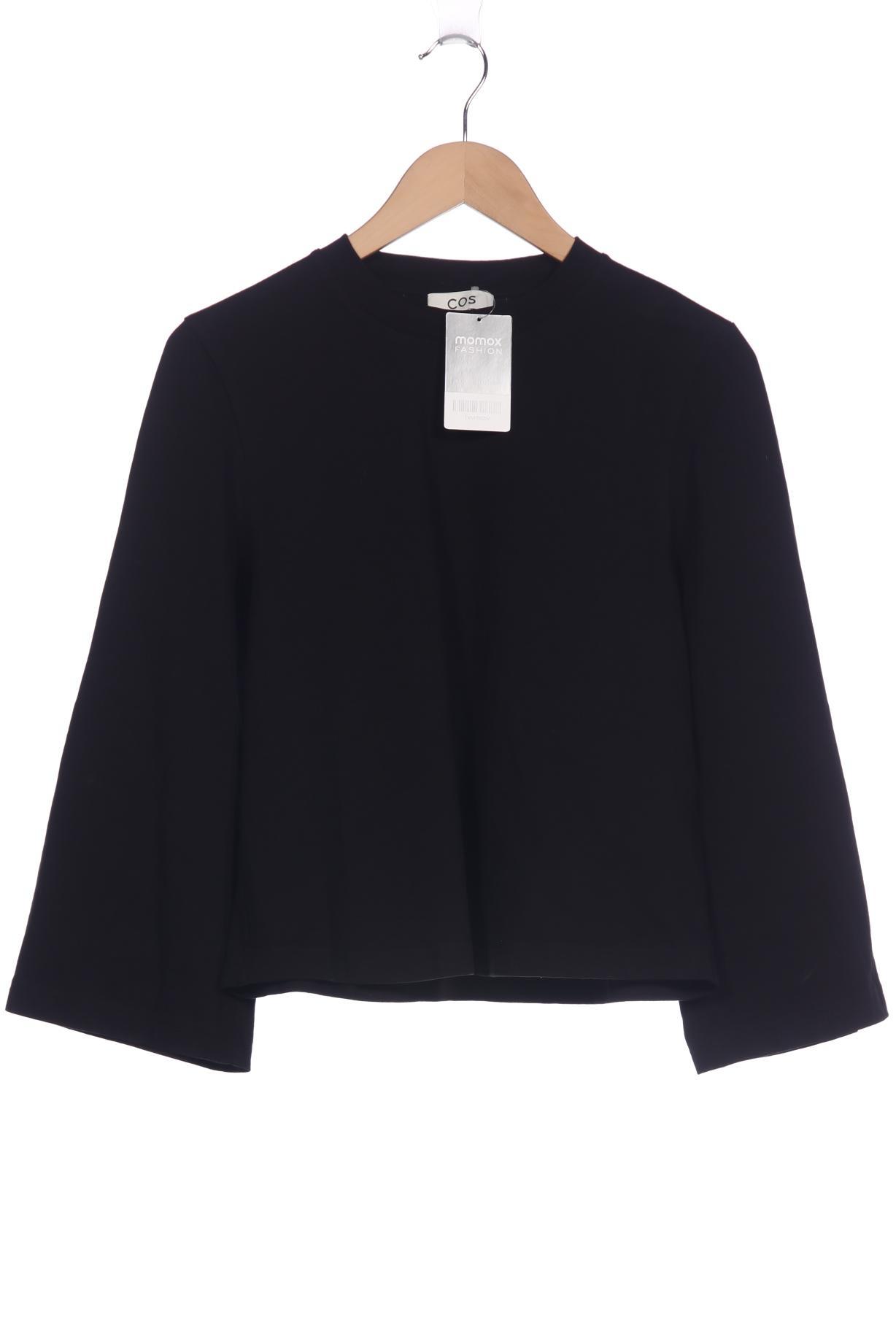 

COS Damen Langarmshirt, schwarz, Gr. 36